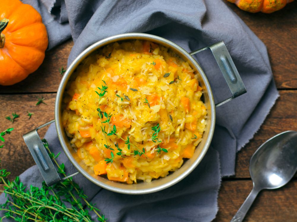 How to Make Pumpkin Risotto