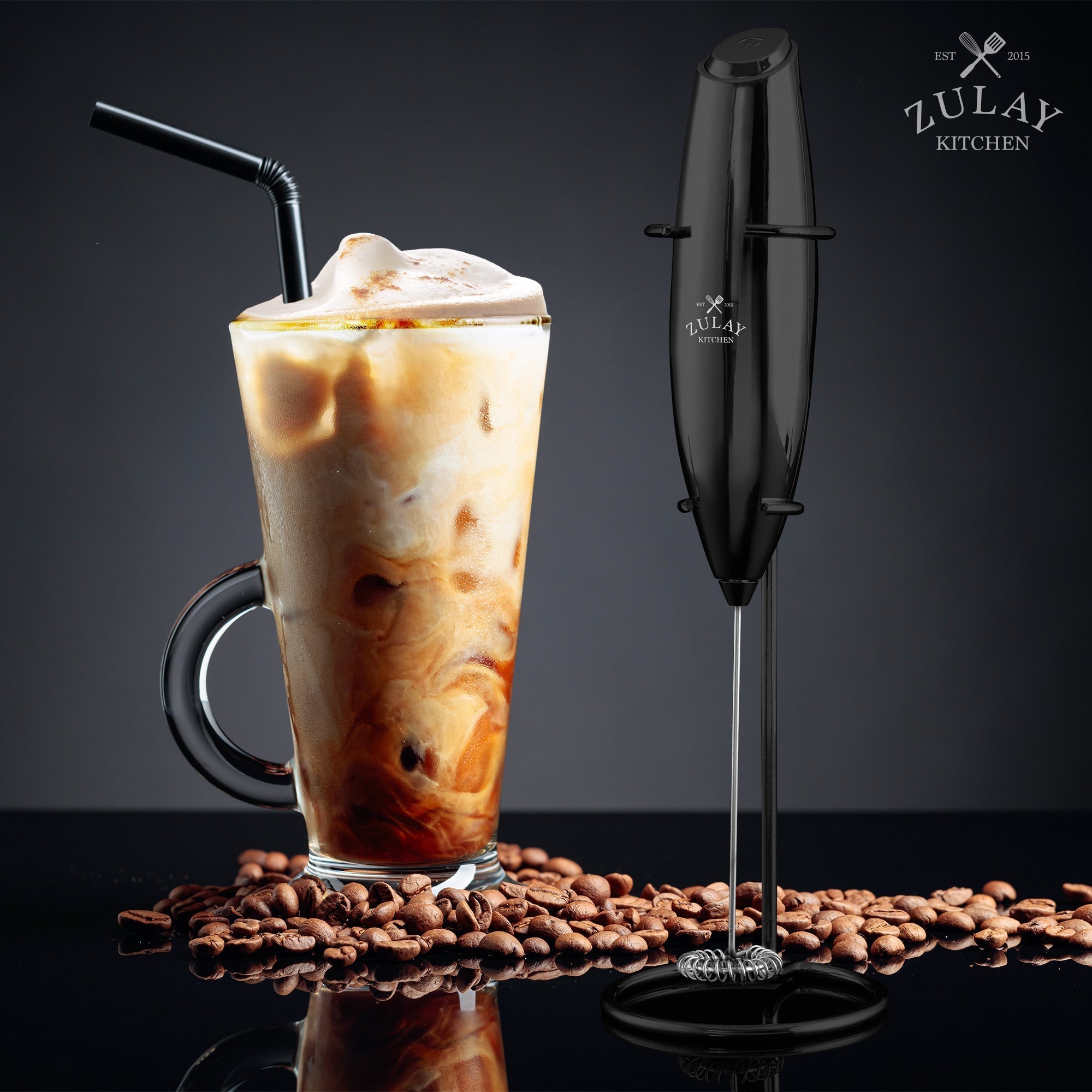 How to Make Milk Foam With a Frother - Zulay Kitchen