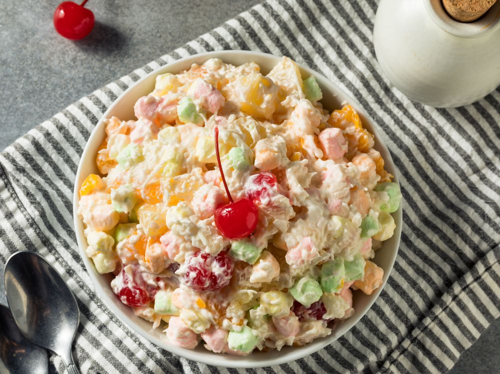 How to Make Ambrosia Salad - Zulay Kitchen