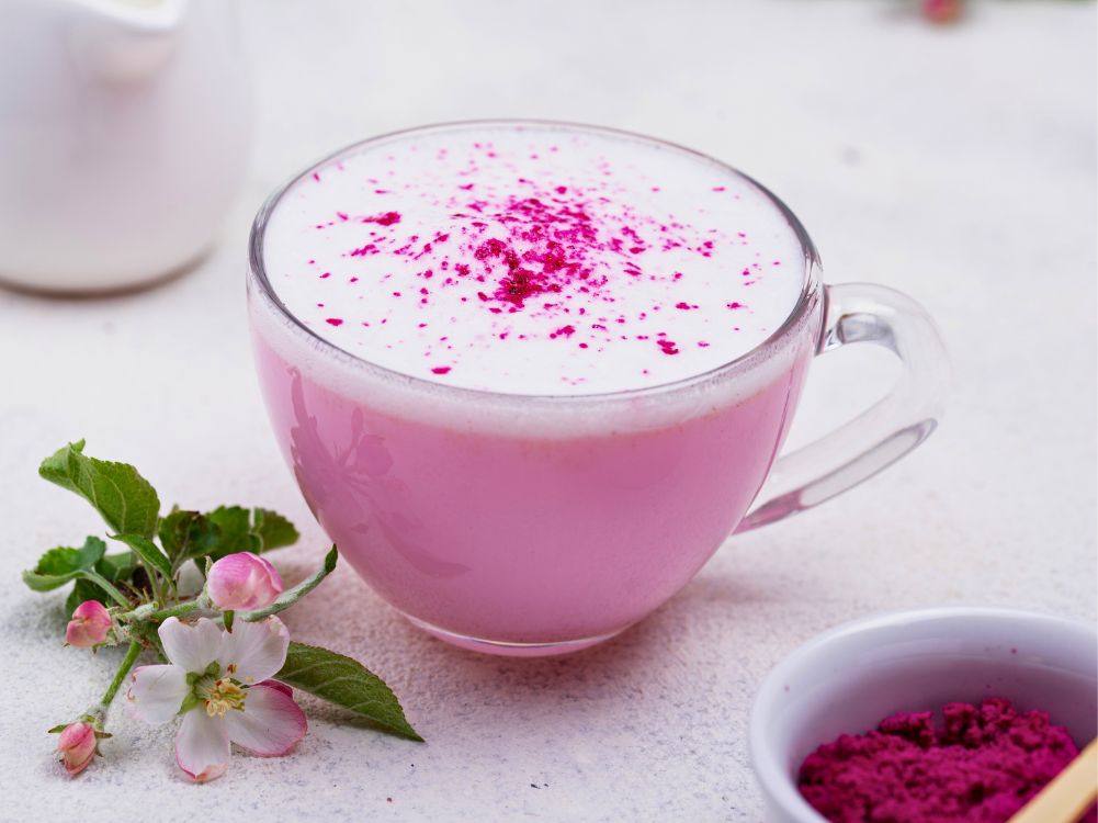 Chamomile Rose Tea Latte - Zulay Kitchen