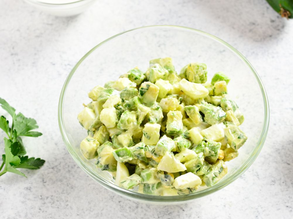 How to Make Creamy Avocado Egg Salad