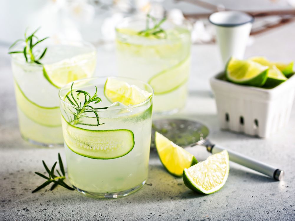 How to Make Cucumber Mint Lemonade
