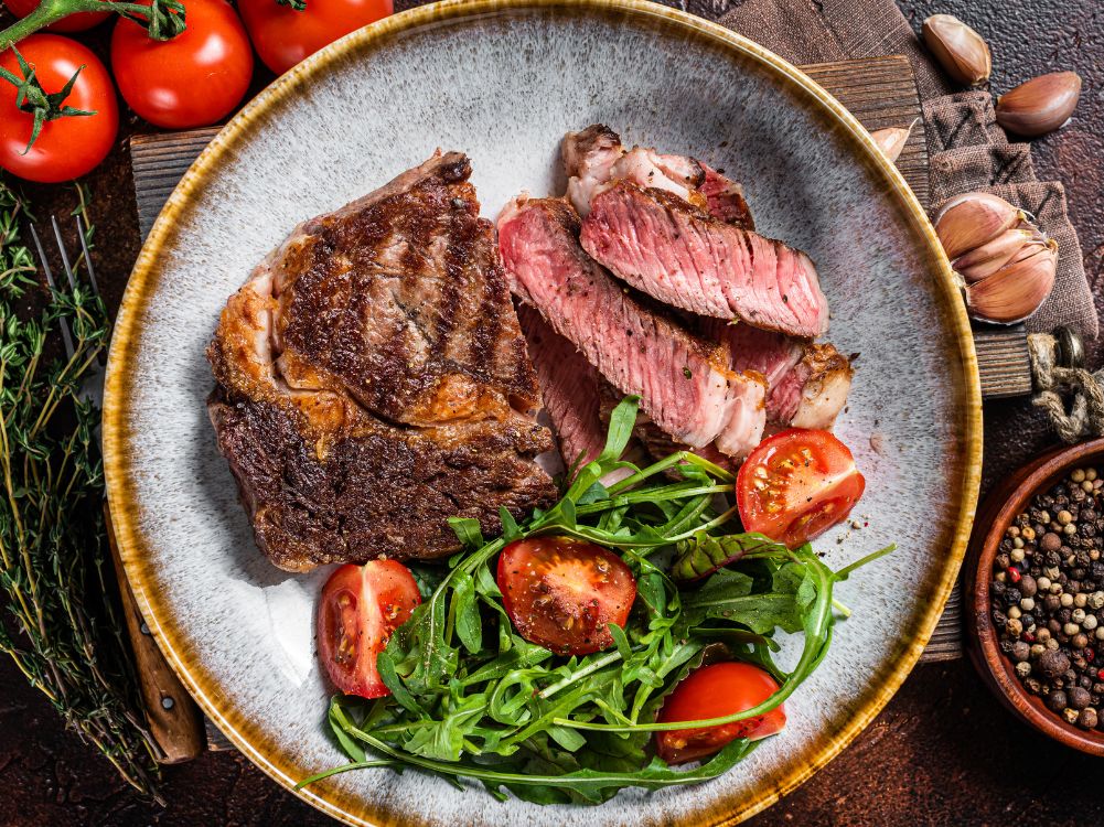 Grilled Rib-Eye Steak - Zulay Kitchen
