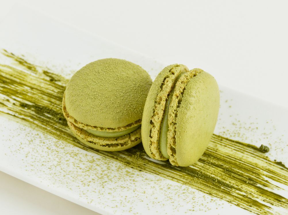 How to Make Matcha Macarons