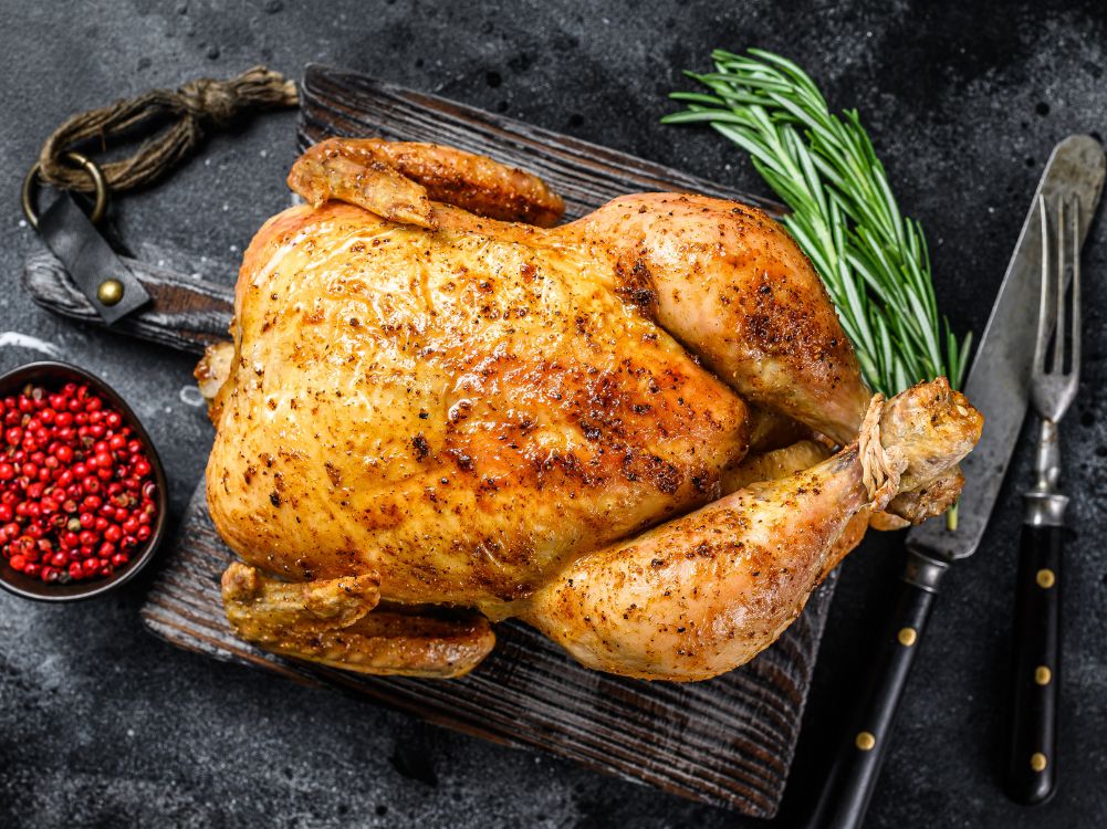 Rosemary Butter Roasted Chicken - Zulay Kitchen