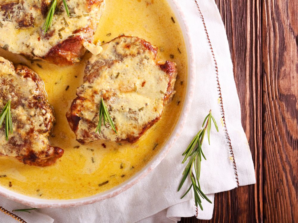How to Make Tender Pork Chop with Creamy Sauce