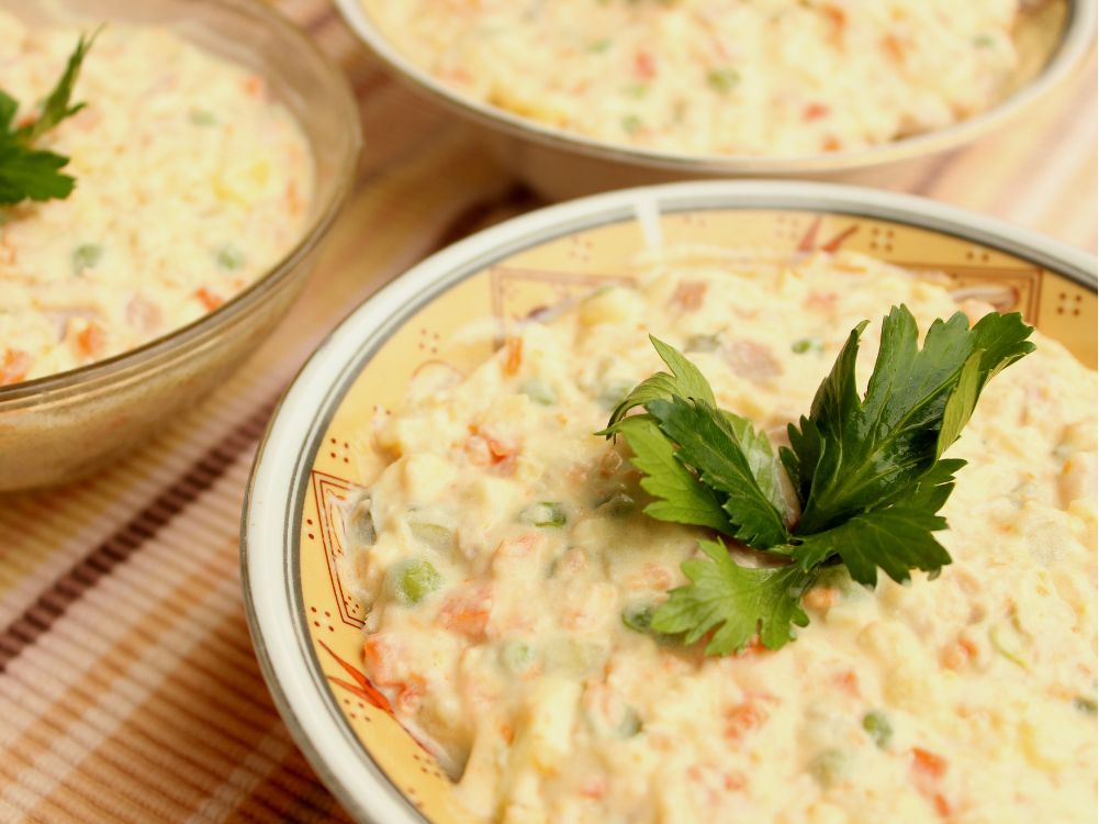How to Make Quick Russian Salad