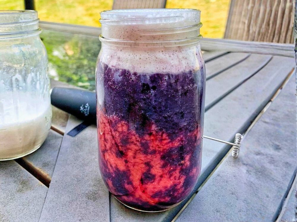 How to Make the Red, White, and Blueberry Coconut Drink - Zulay Kitchen