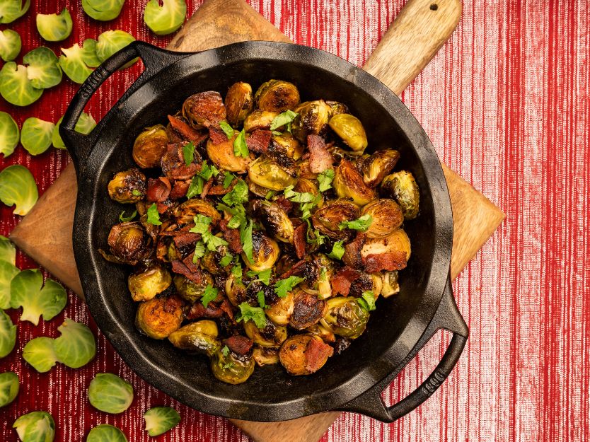 Roasted Brussels Sprouts With Garlic - Zulay Kitchen