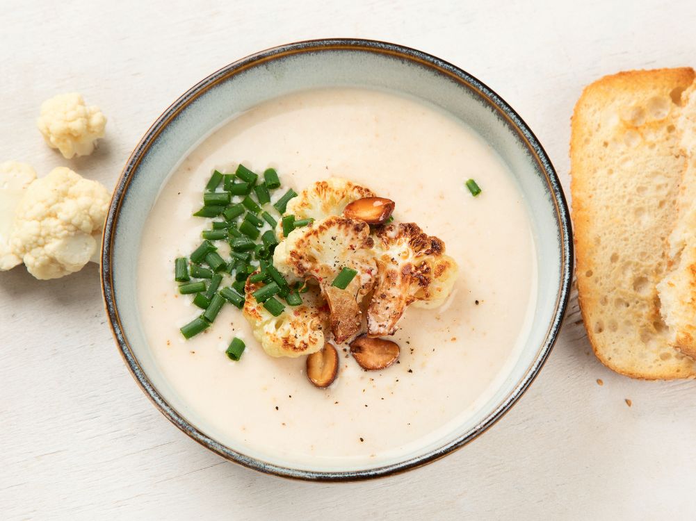 Roasted Cauliflower Soup - Zulay Kitchen