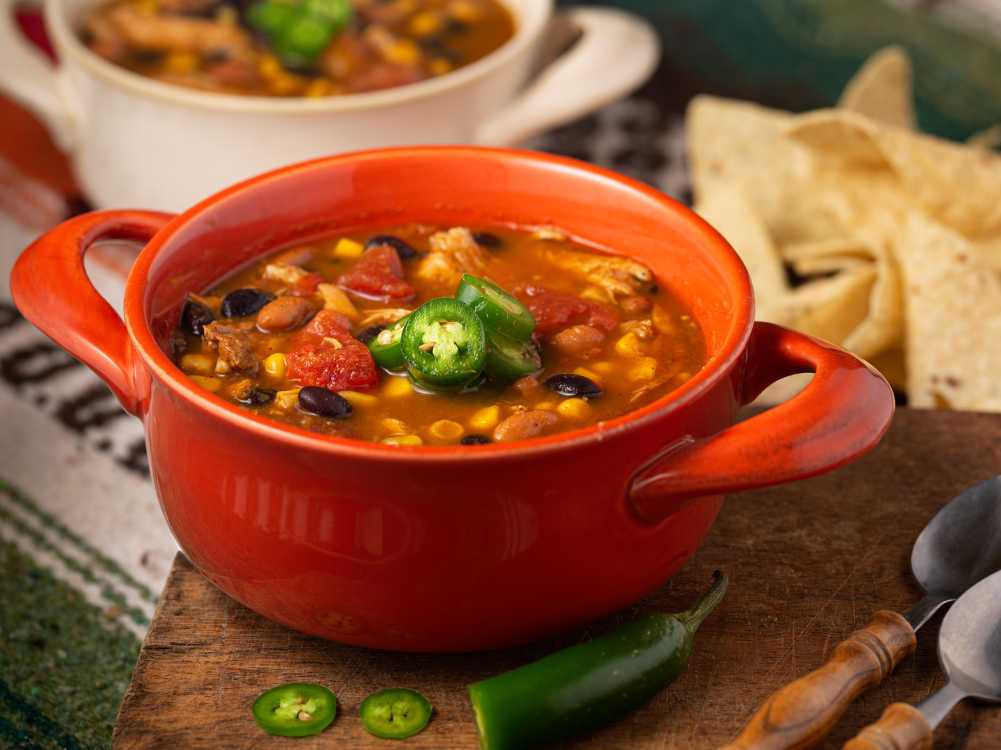 Vegetarian Stuffed Pepper Soup Recipe - Zulay Kitchen