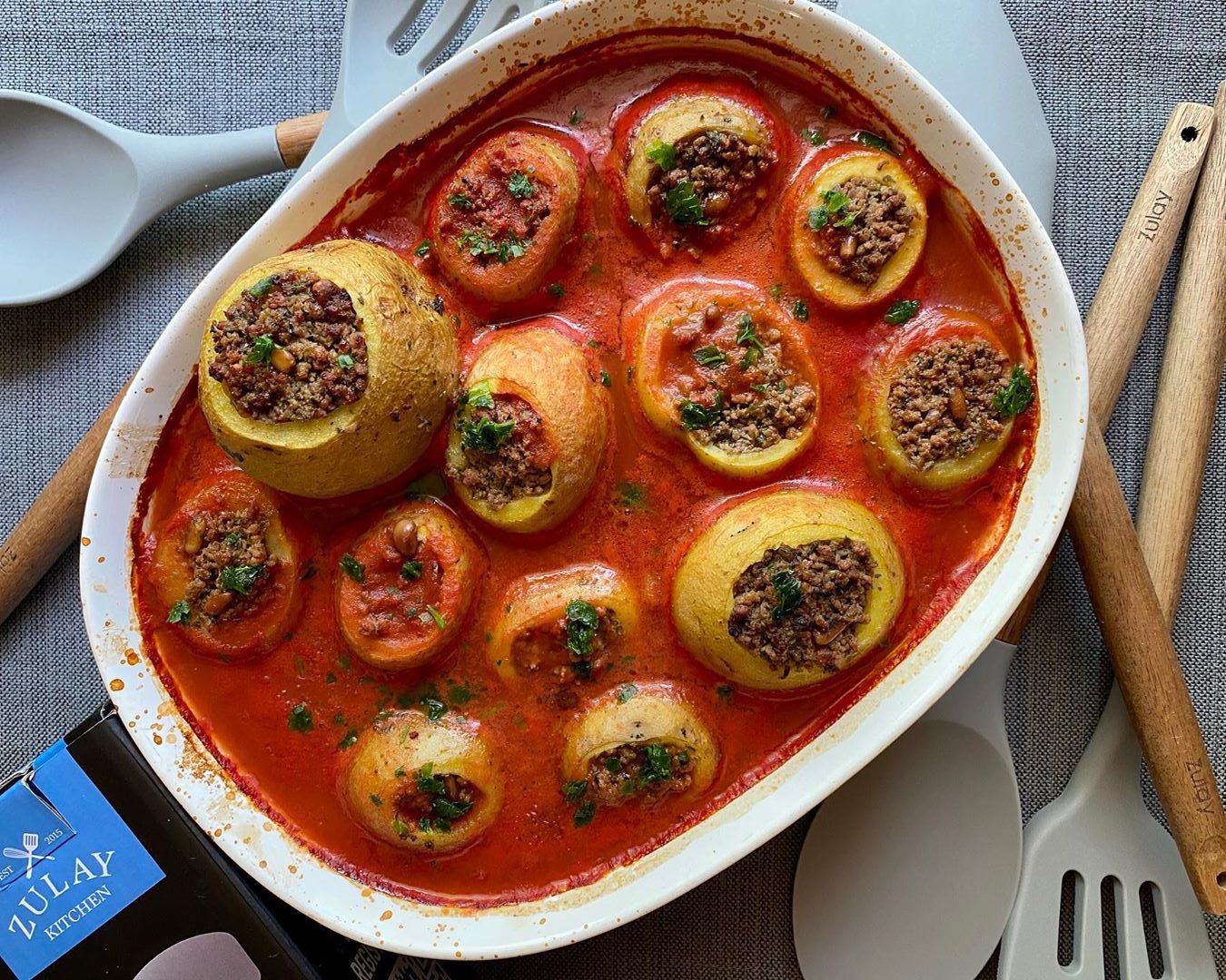 How to Make Baked Beef Stuffed Potatoes
