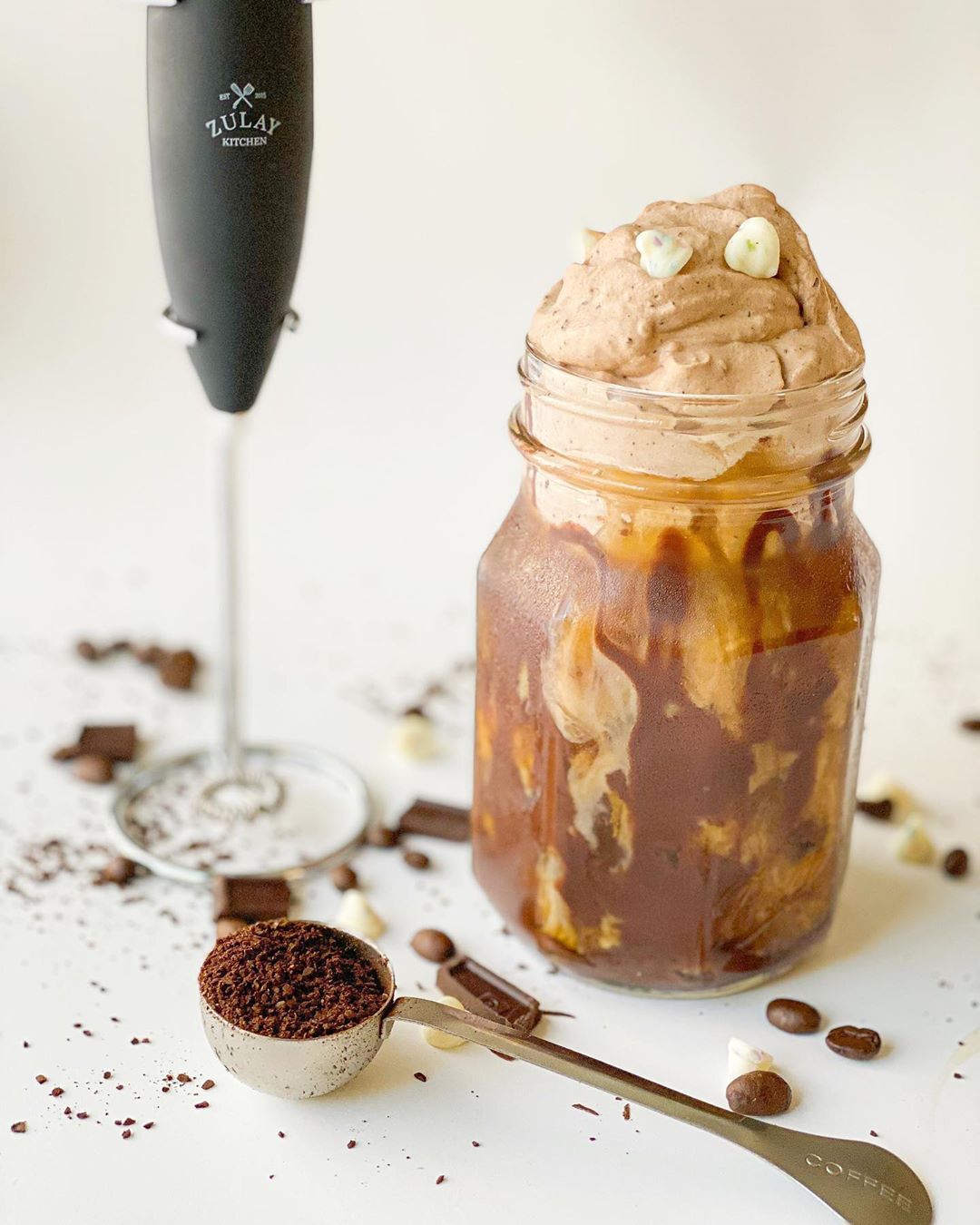 How to Make Iced Mocha Latte
