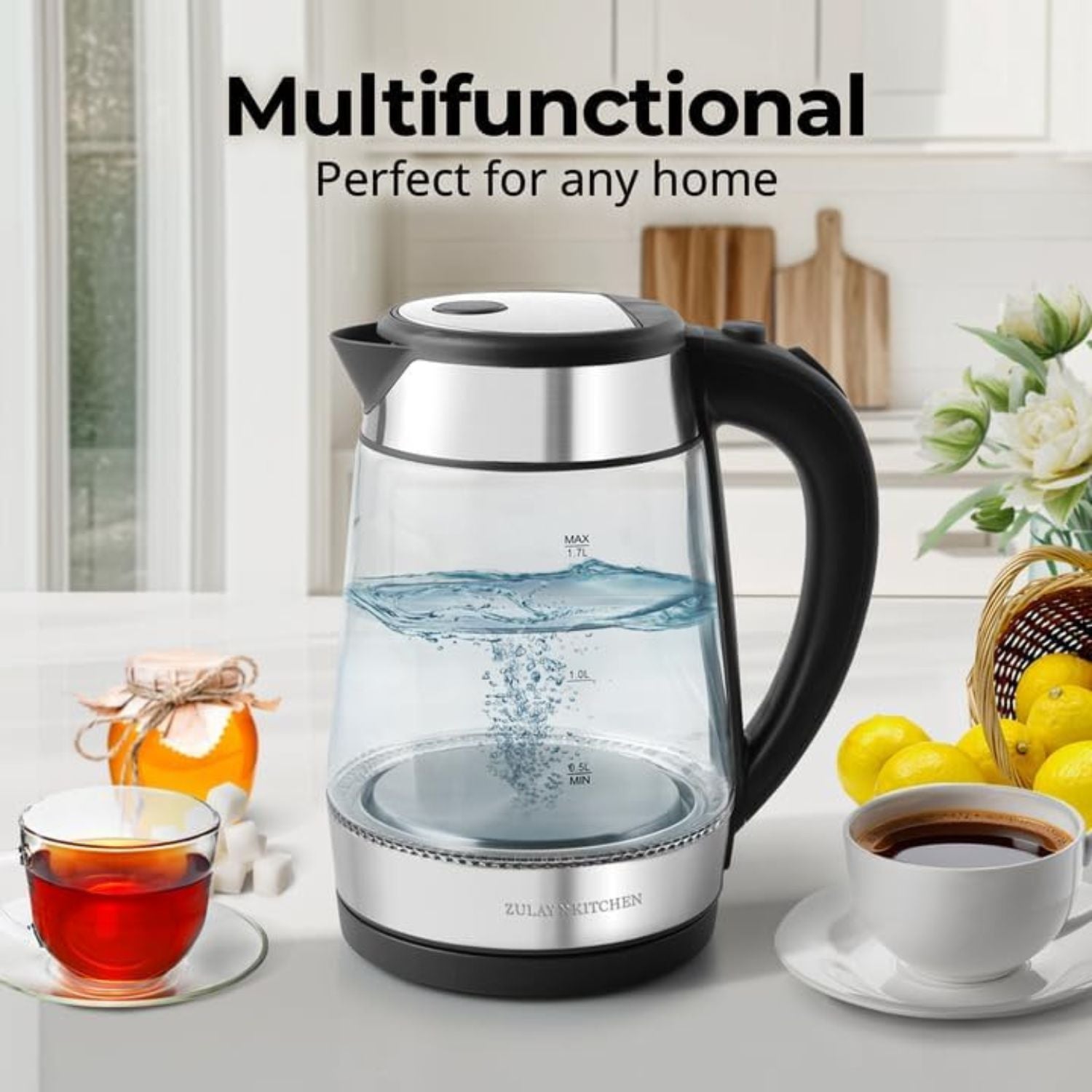 Multifunctional Hot Water Kettle by Zulay Kitchen