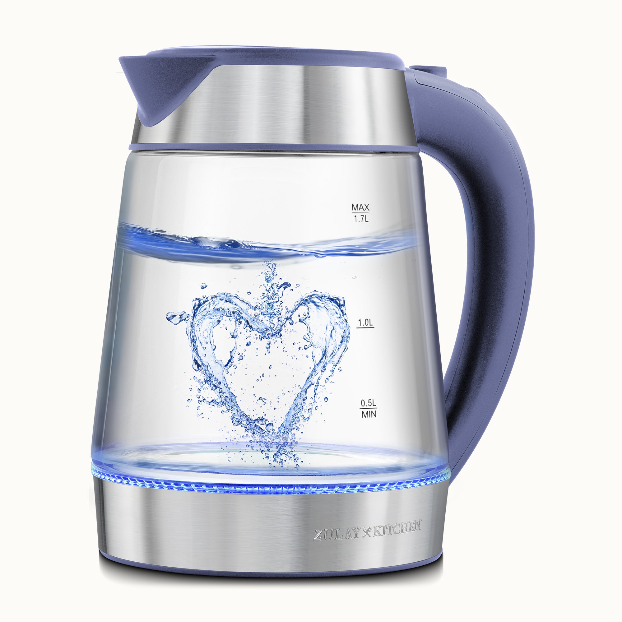Zulay Kitchen Electric Water Kettle - Blue