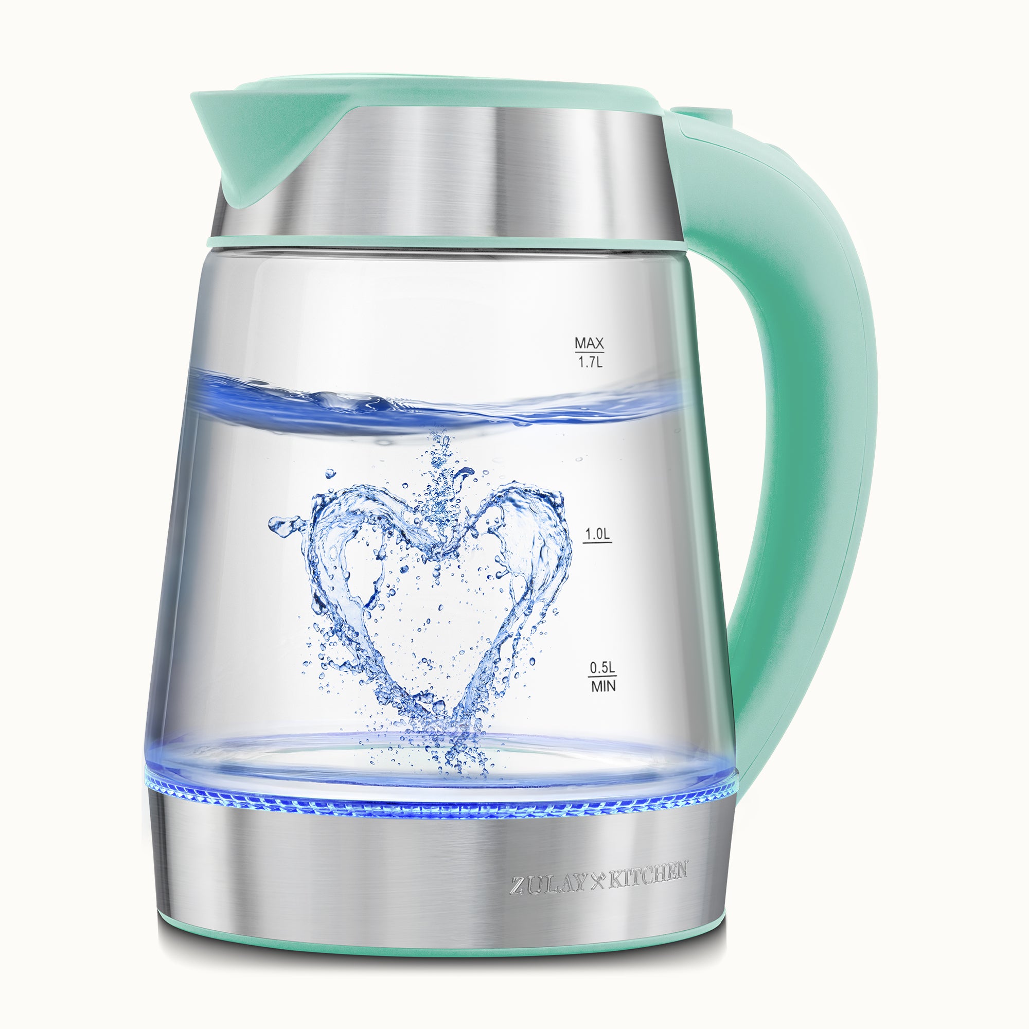 Zulay Electric Water Kettle - Fast-boiling - Mint
