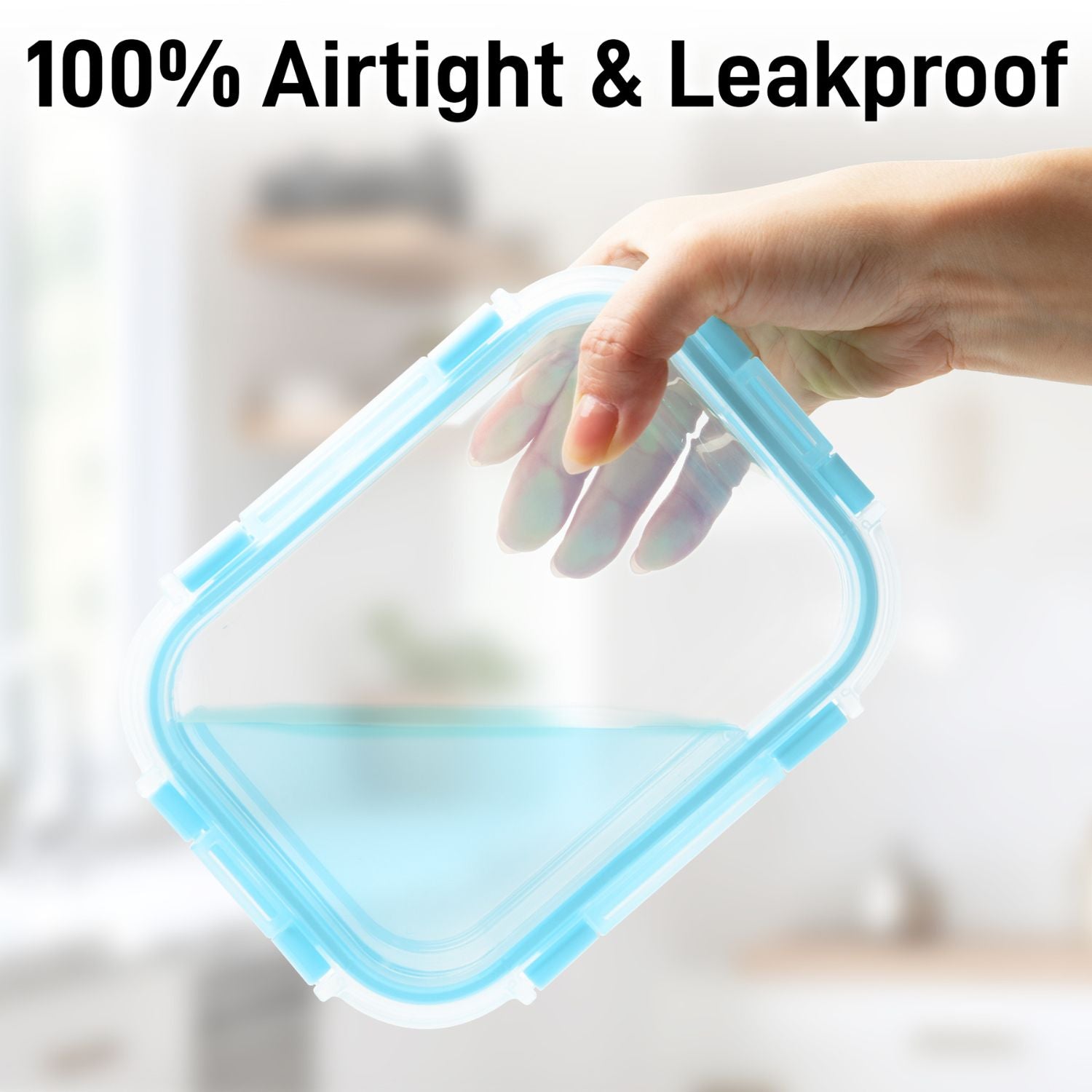 100% Airtight & Leakproof Food Prep Container Sets by Zulay Kitchen