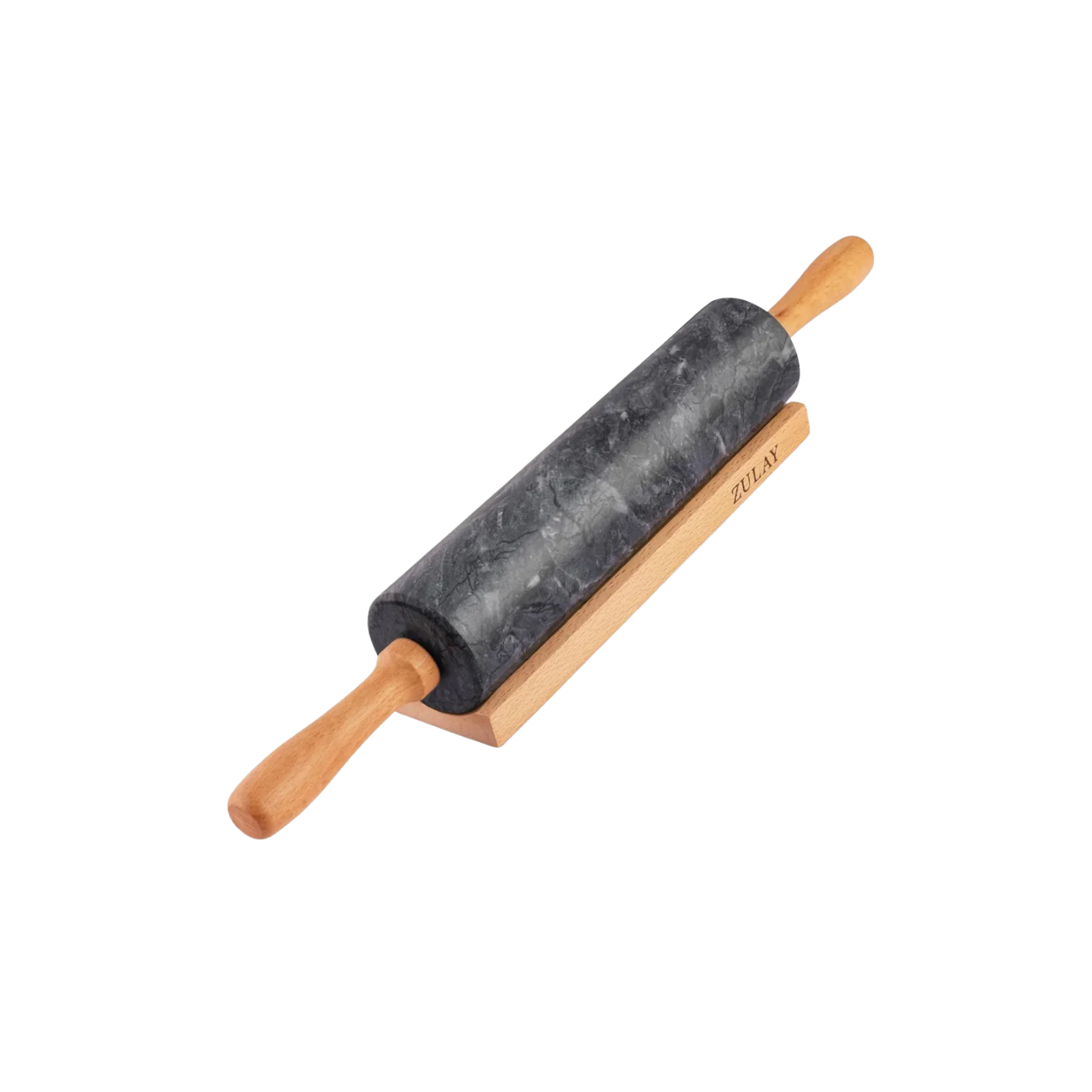 17-Inch Marble Rolling Pin With Stand by Zulay Kitchen