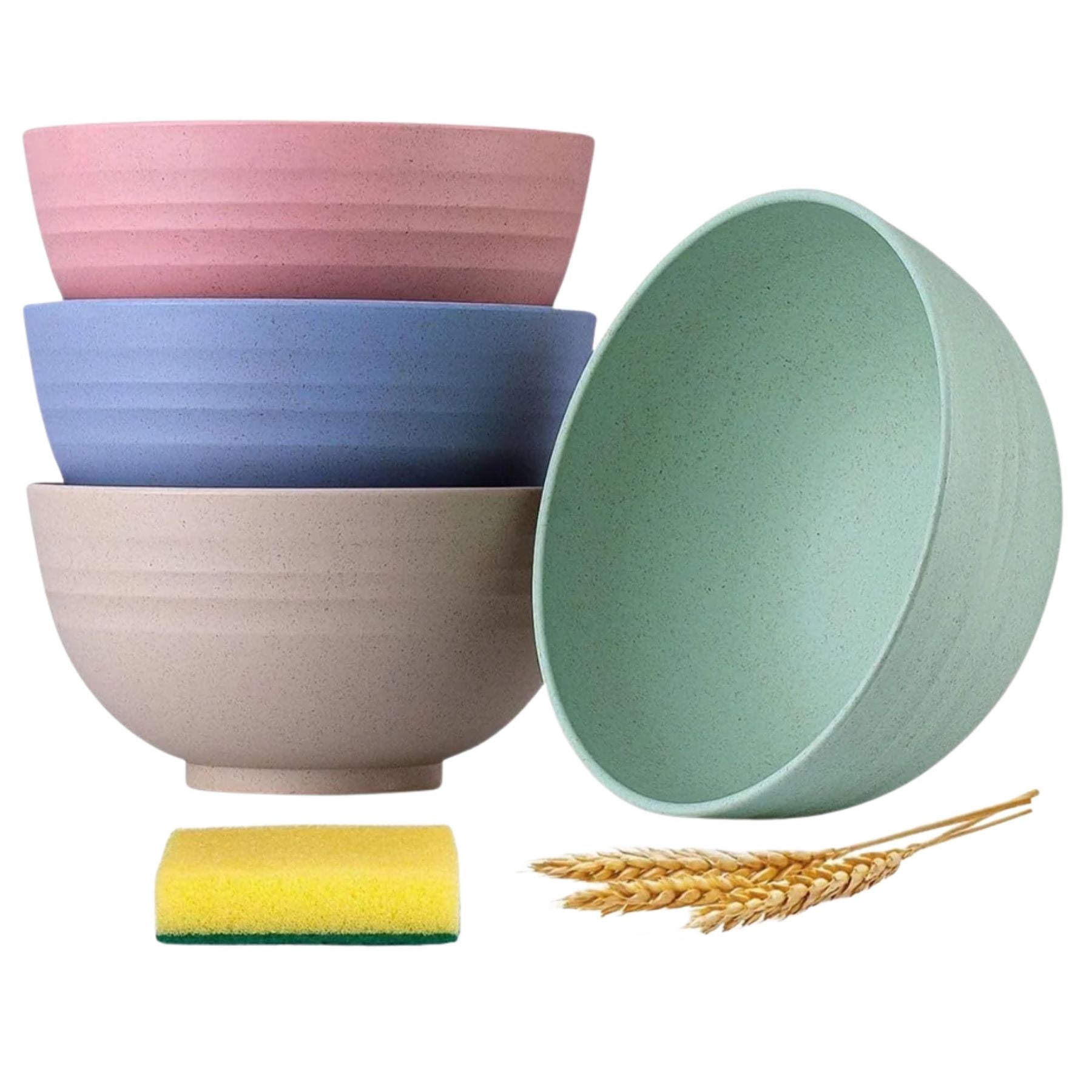 Plastic Cereal Bowls by Zulay Kitchen