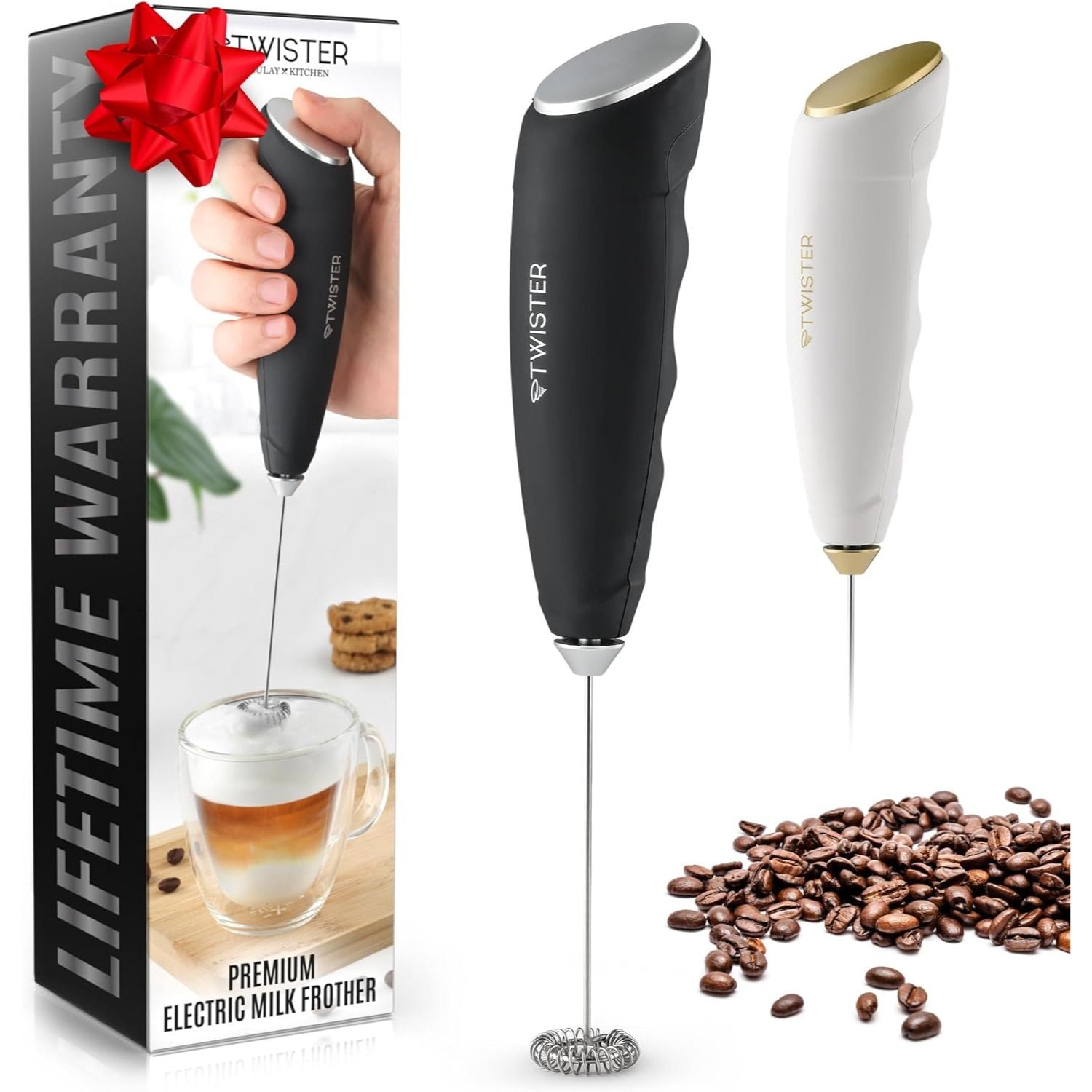 Twister Milk Frother by Zulay Kitchen