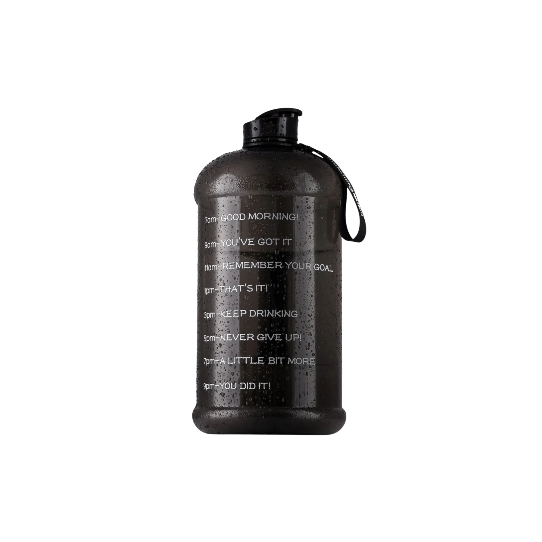 Hydration Nation 1 Gallon Water Bottle-Black by Zulay Kitchen