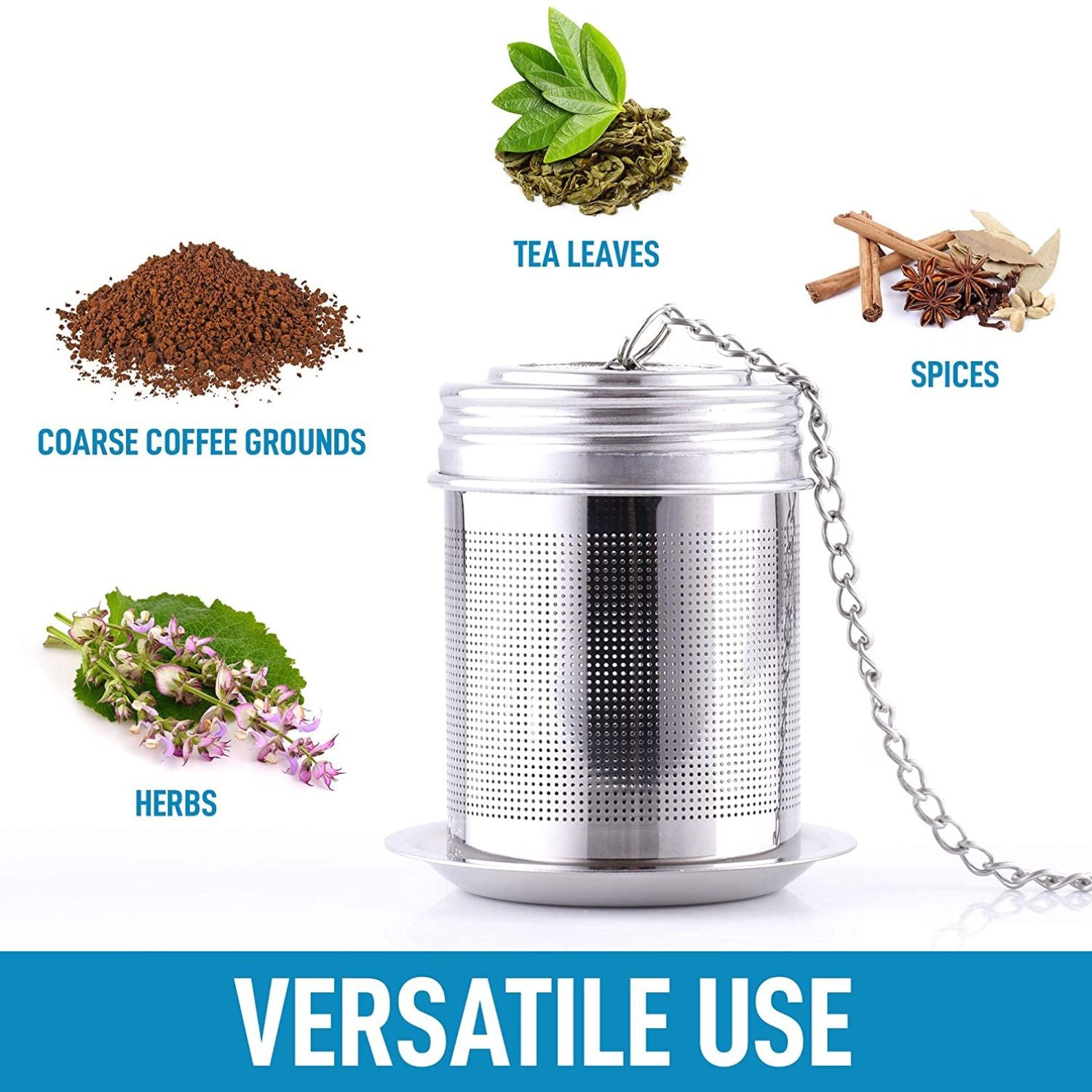 versatile Stainless Steel Tea Infusers