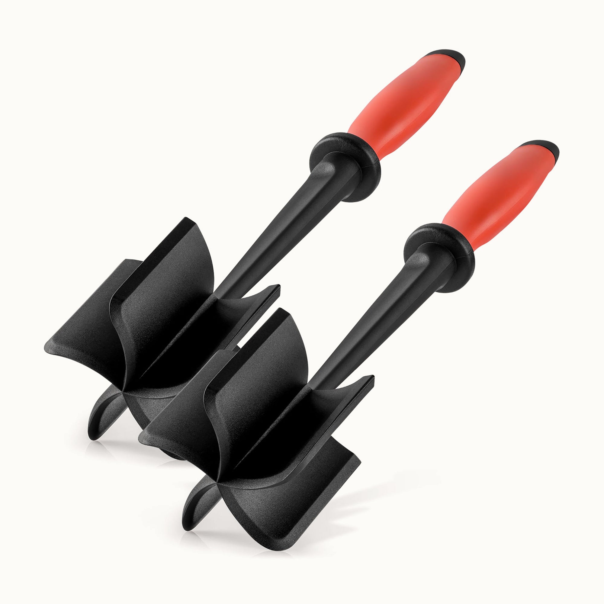 2-Pack Ground Beef Chopper & Hamburger Smasher Tool-Red 2-Pack Ground Beef Chopper & Hamburger Smasher Tool-Red by Zulay Kitchen