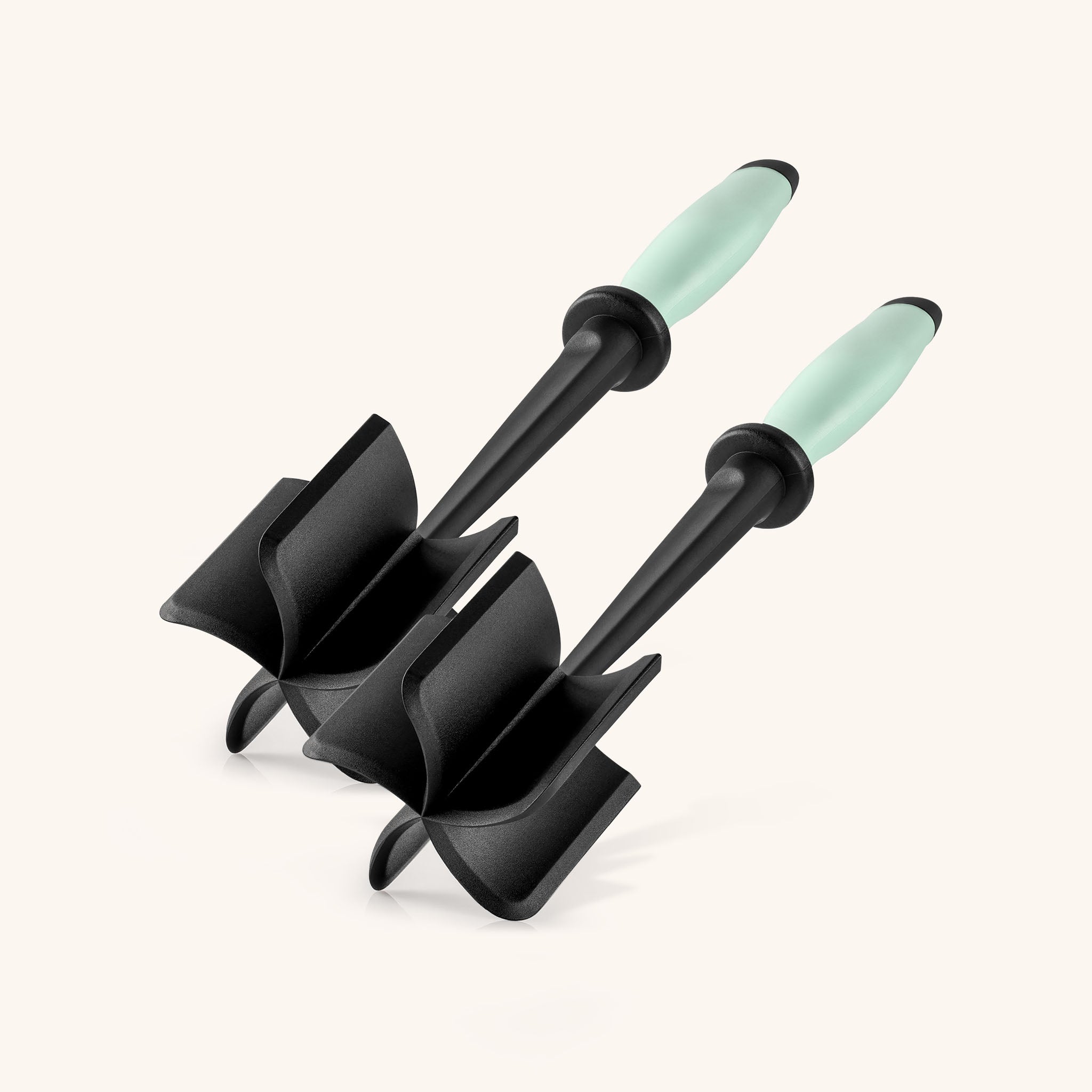2-Pack Ground Beef Chopper & Hamburger Smasher Tool - Mint by Zulay Kitchen
