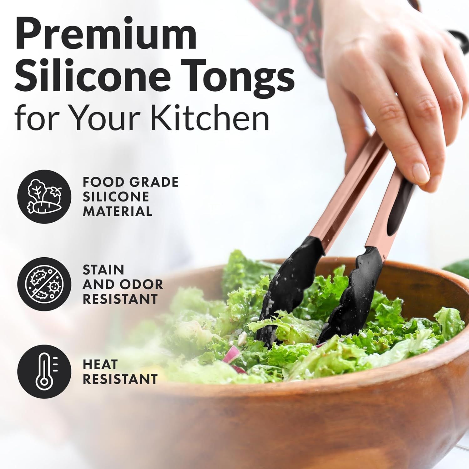Premium Silicone Tongs For Your Kitchen by Zulay Kitchen