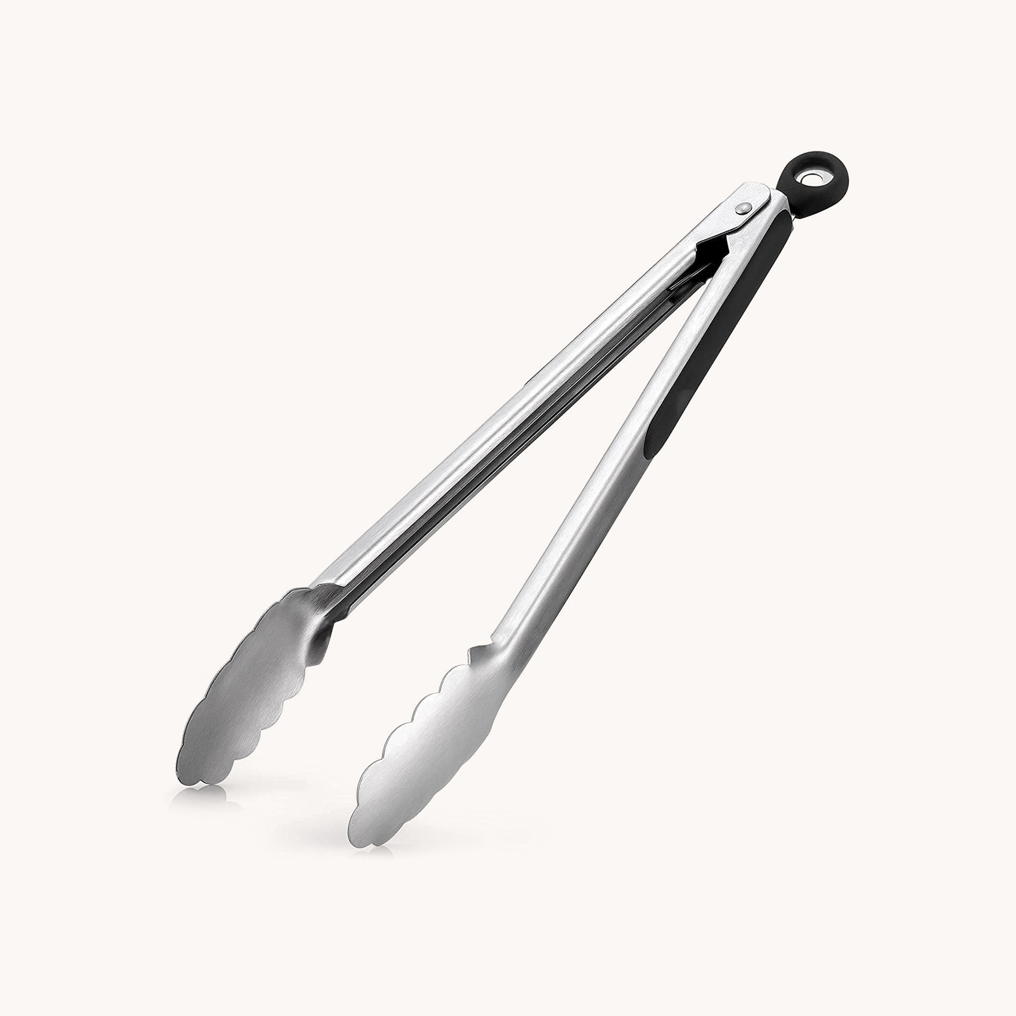 Stainless Steel Tongs - 12 inch by Zulay Kitchen