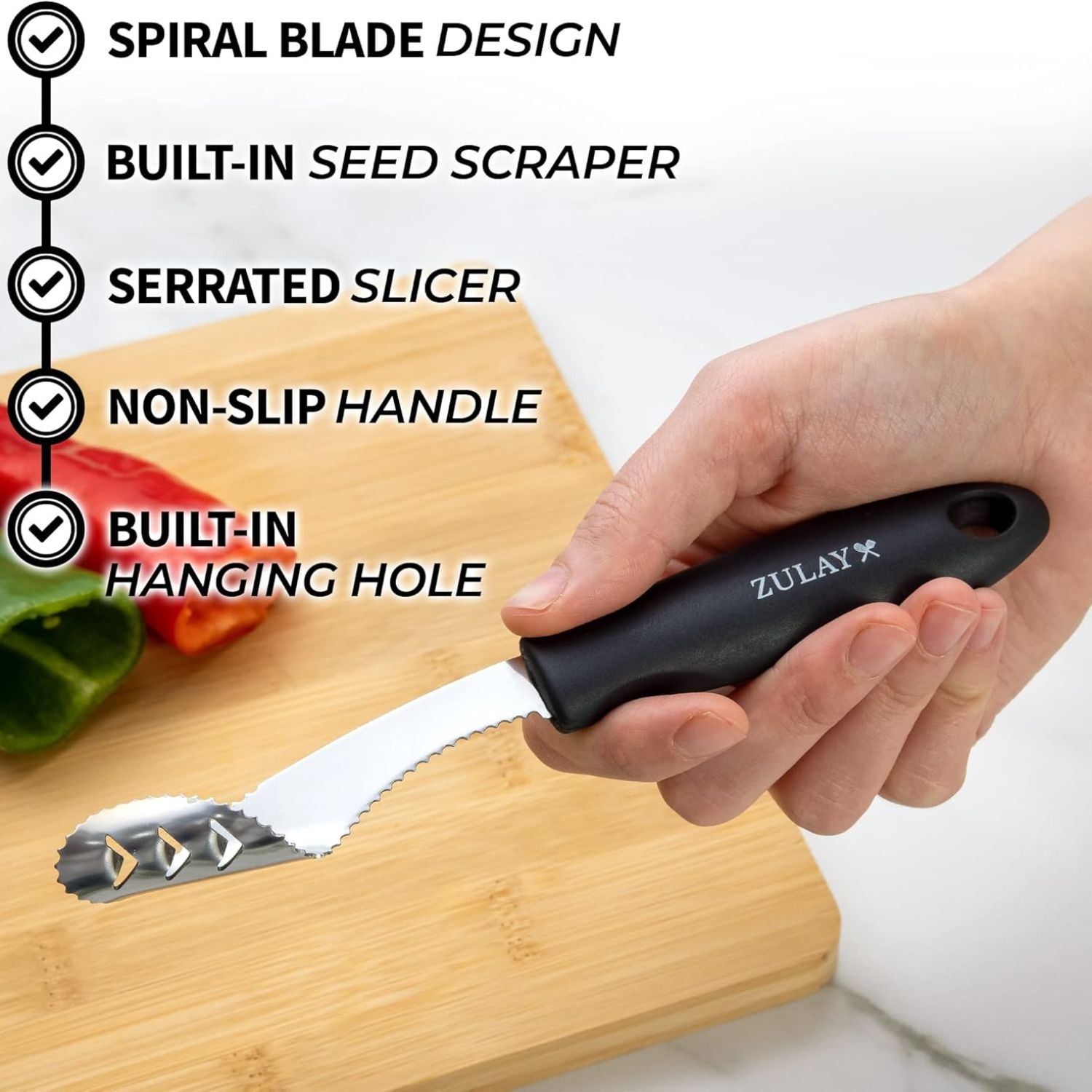 Spiral Blade Design by Zulay Kitchen