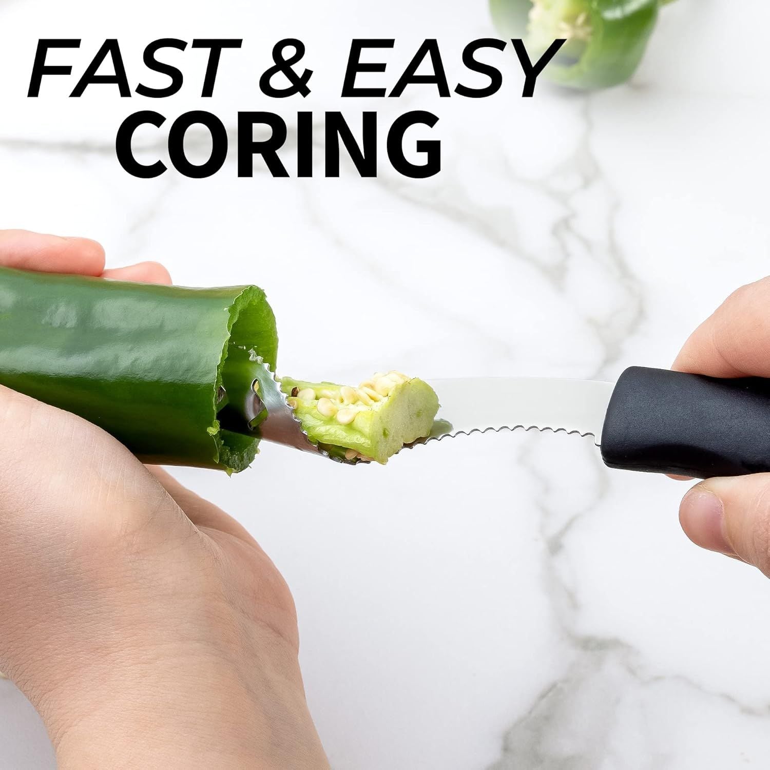 Fast and Easy Coring by Zulay Kitchen