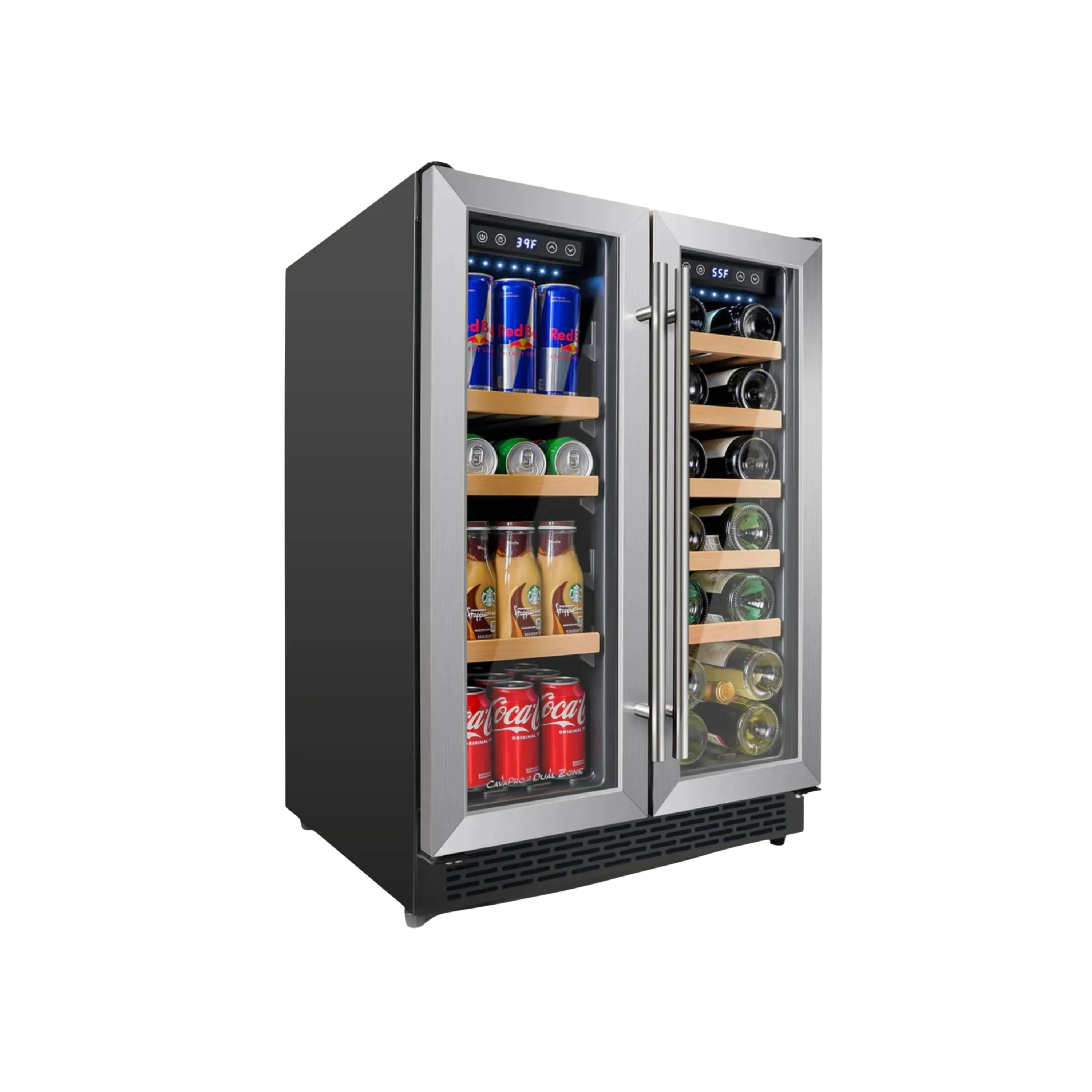 Zulay 24_CavaPro Dual Zone Wine Cooler Refrigerator by Zulay Kitchen