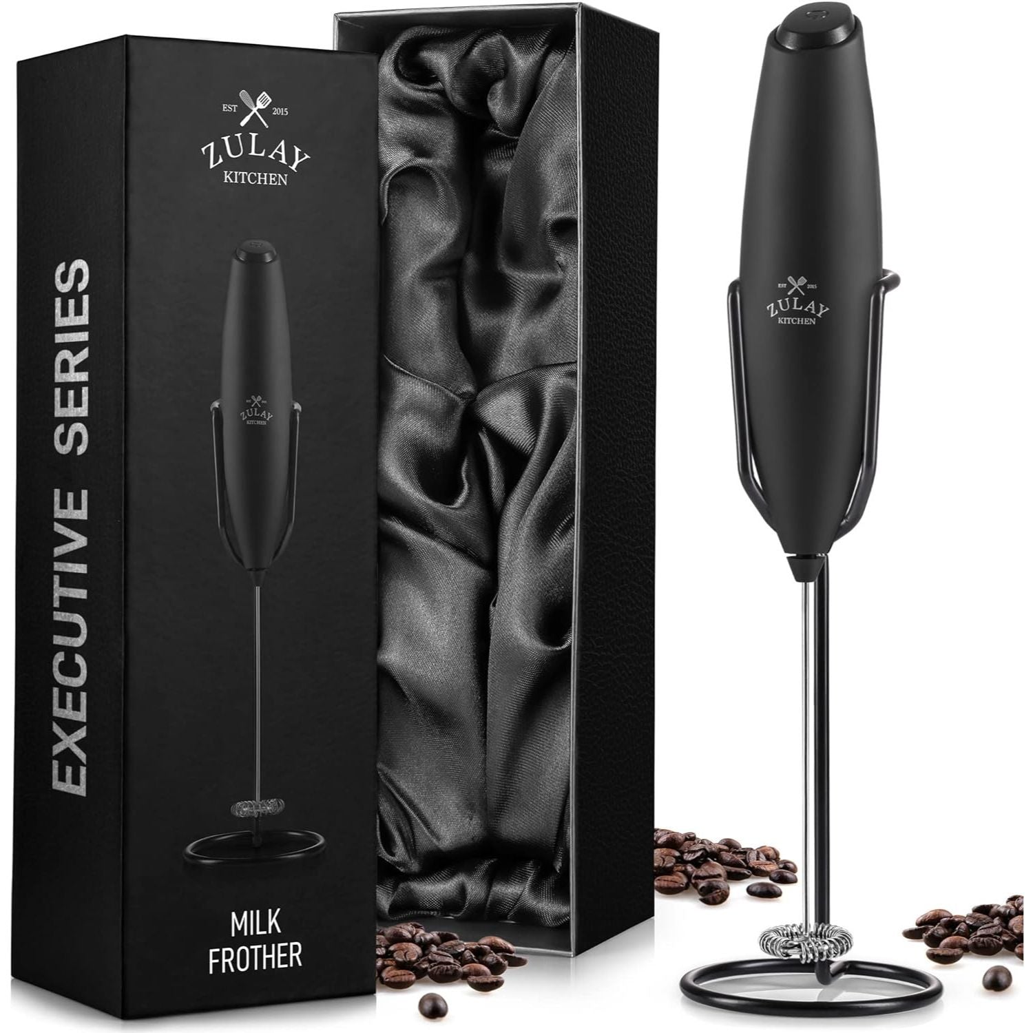 Executive Series Premium Milk Frother by Zulay Kitchen