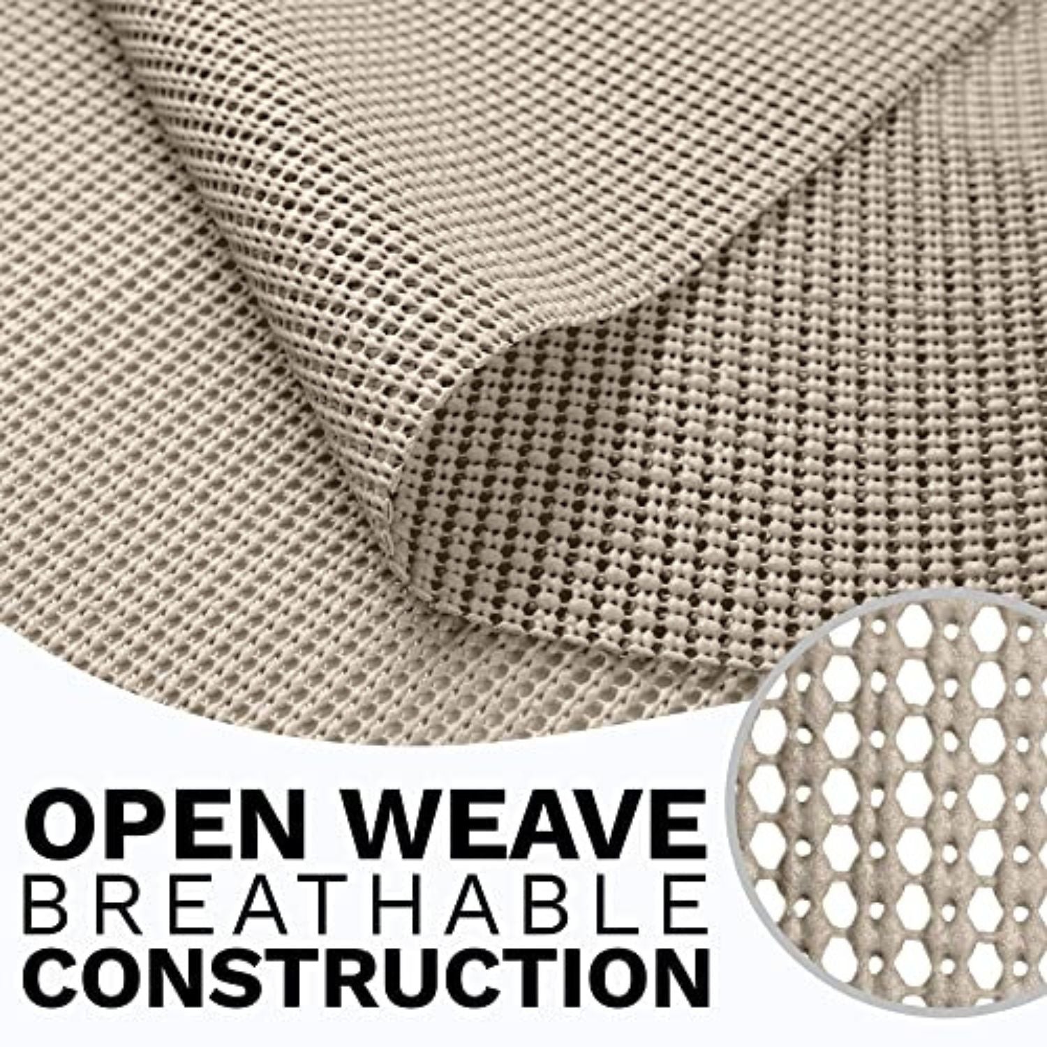 Open weave drawer liner by Zulay Kitchen