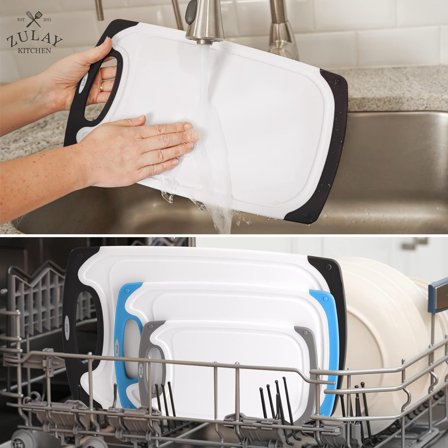 Easy to Clean Cutting Board by Zulay Kitchen