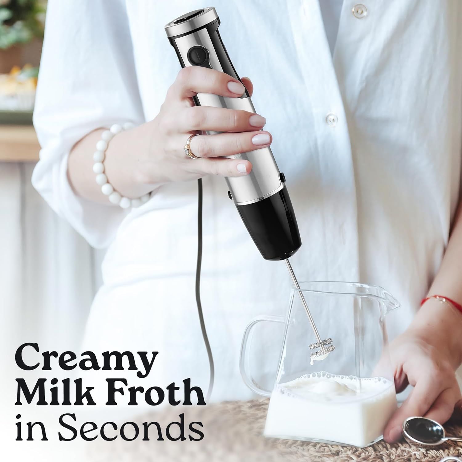 Creamy Milk Froth in Seconds by Zulay Kitchen