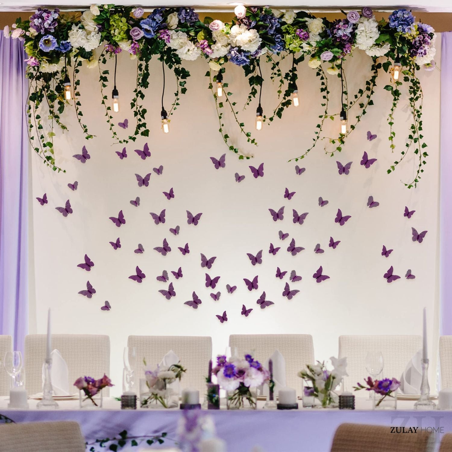 Versatile 3D Butterfly Wall Decor by Zulay Kitchen