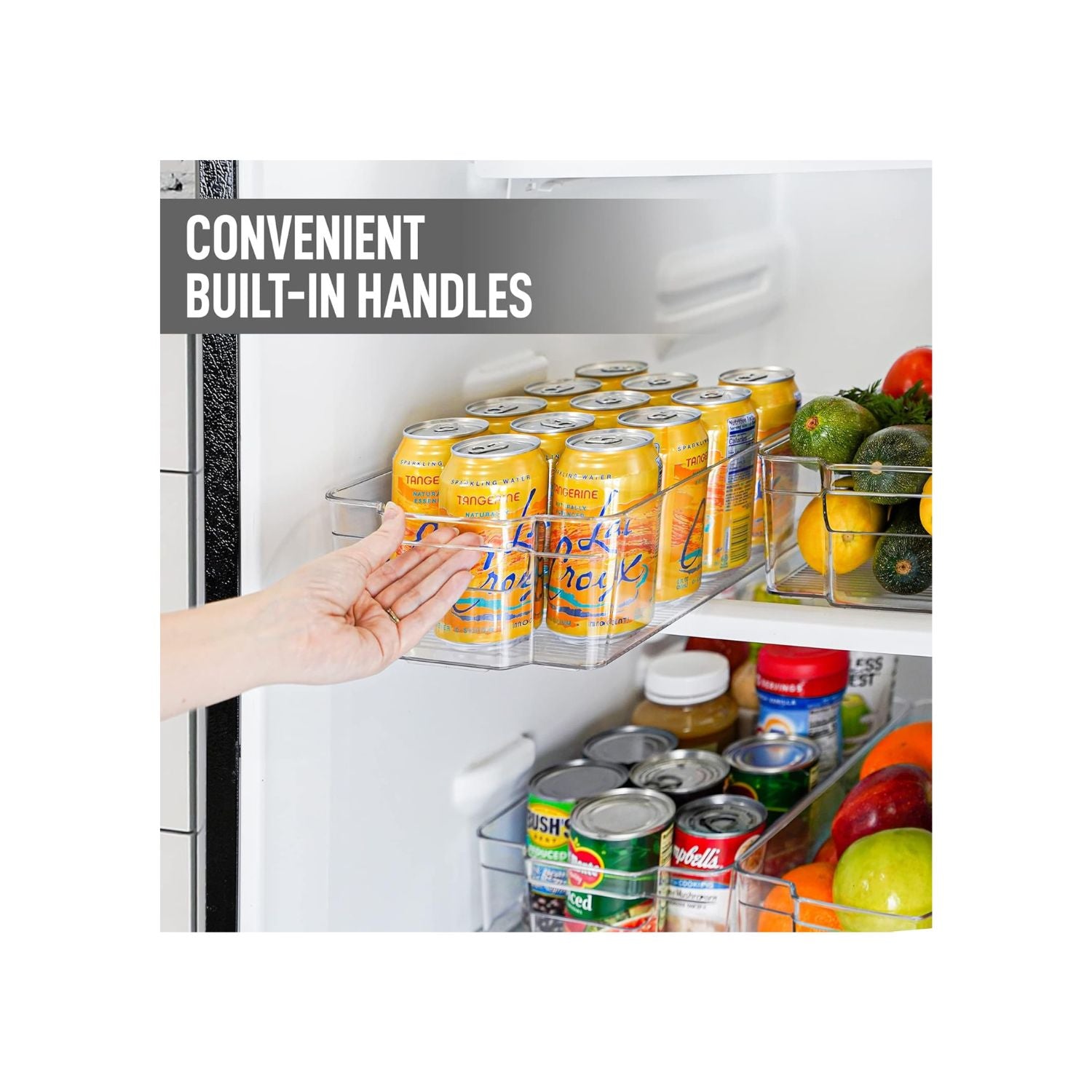 Convenient Built-in Handles by Zulay Kitchen