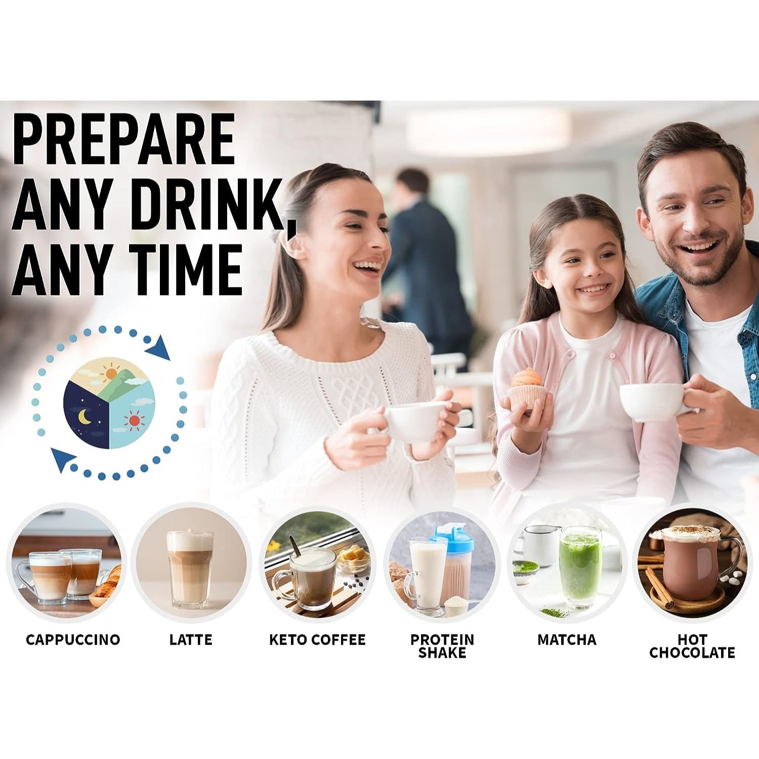 Makes Rich and Quality Touch to Your Drinks by Zulay Kitchen