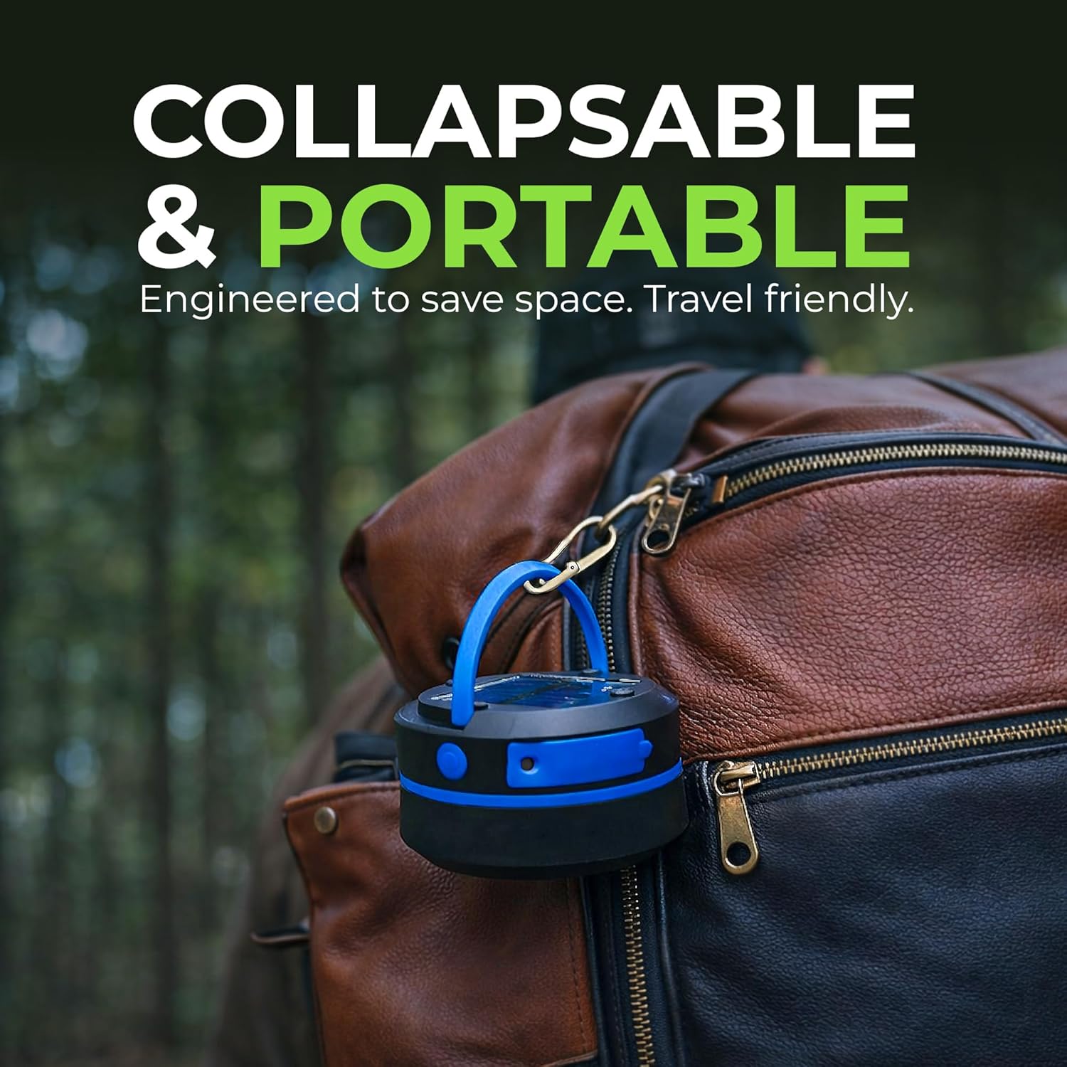 Collapsible Portable Solar Lantern