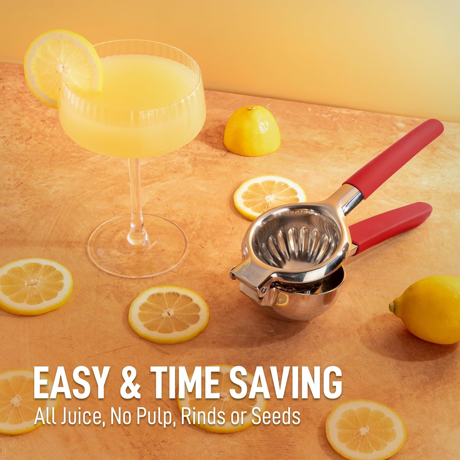Easy, Pulp-Free Citrus Juicing by Zulay Kitchen