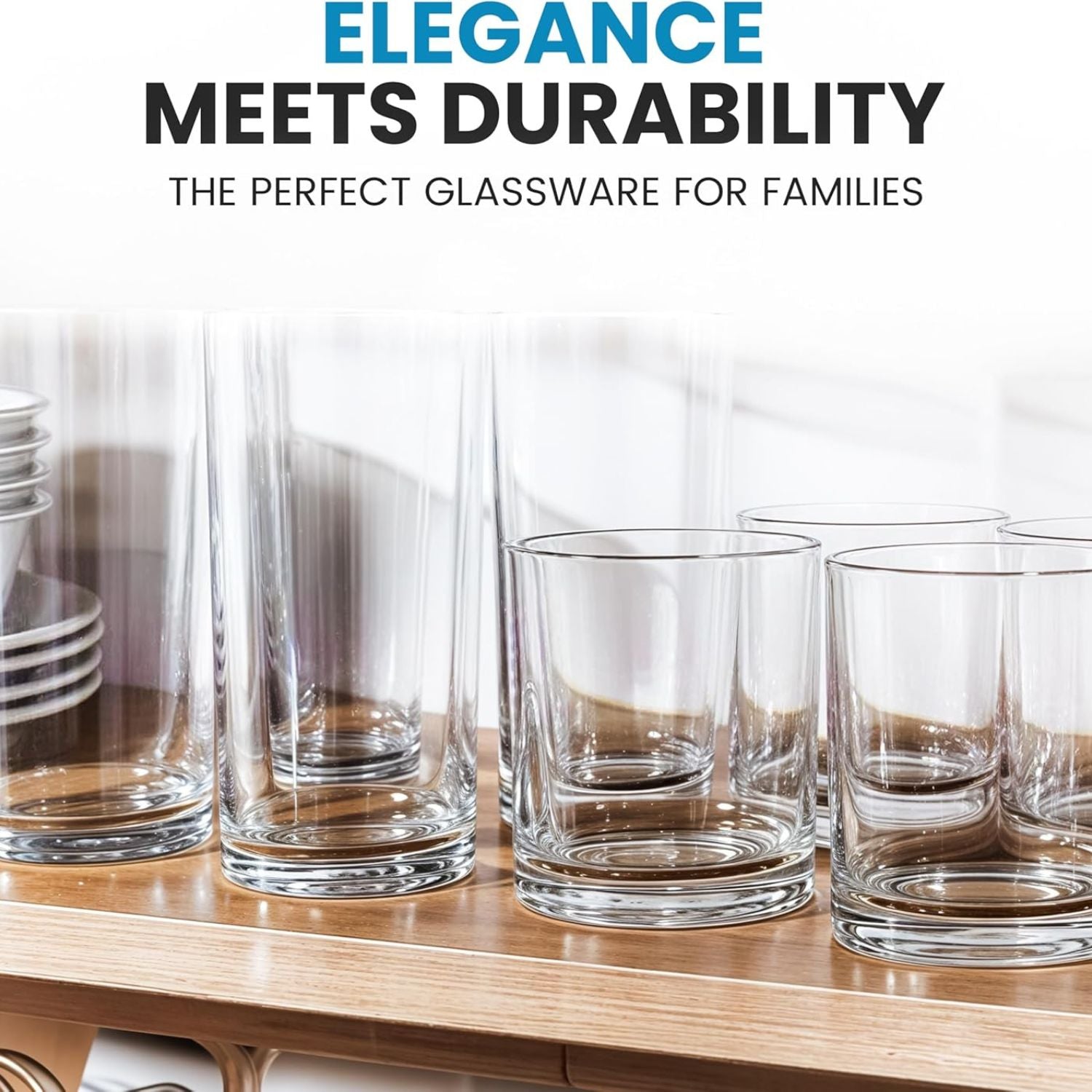 Plastic Tumblers provide the Ultimate Durability and Shatter-Resistant by Zulay Kitchen