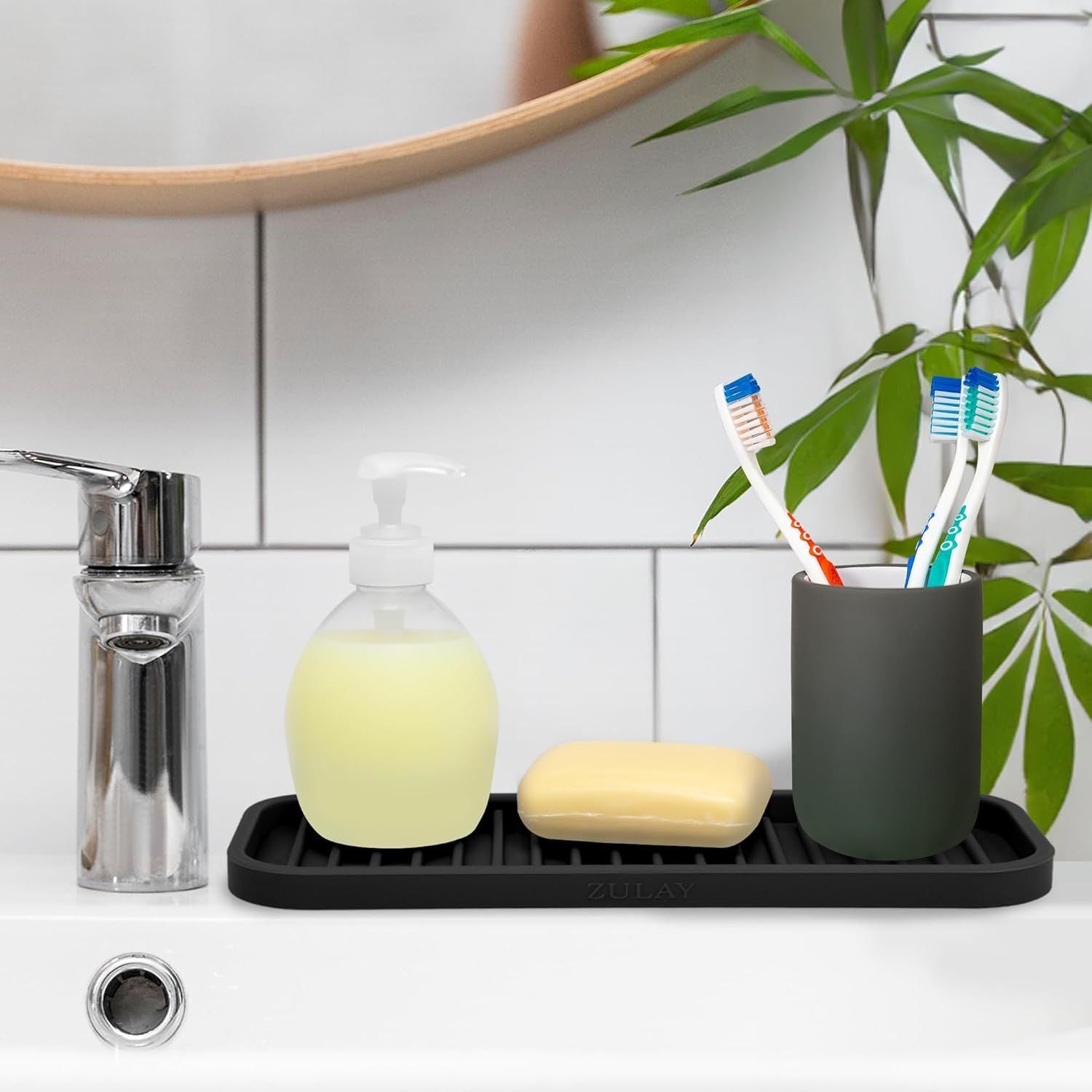Anti-Slip Design Sink Tray by Zulay Kitchen