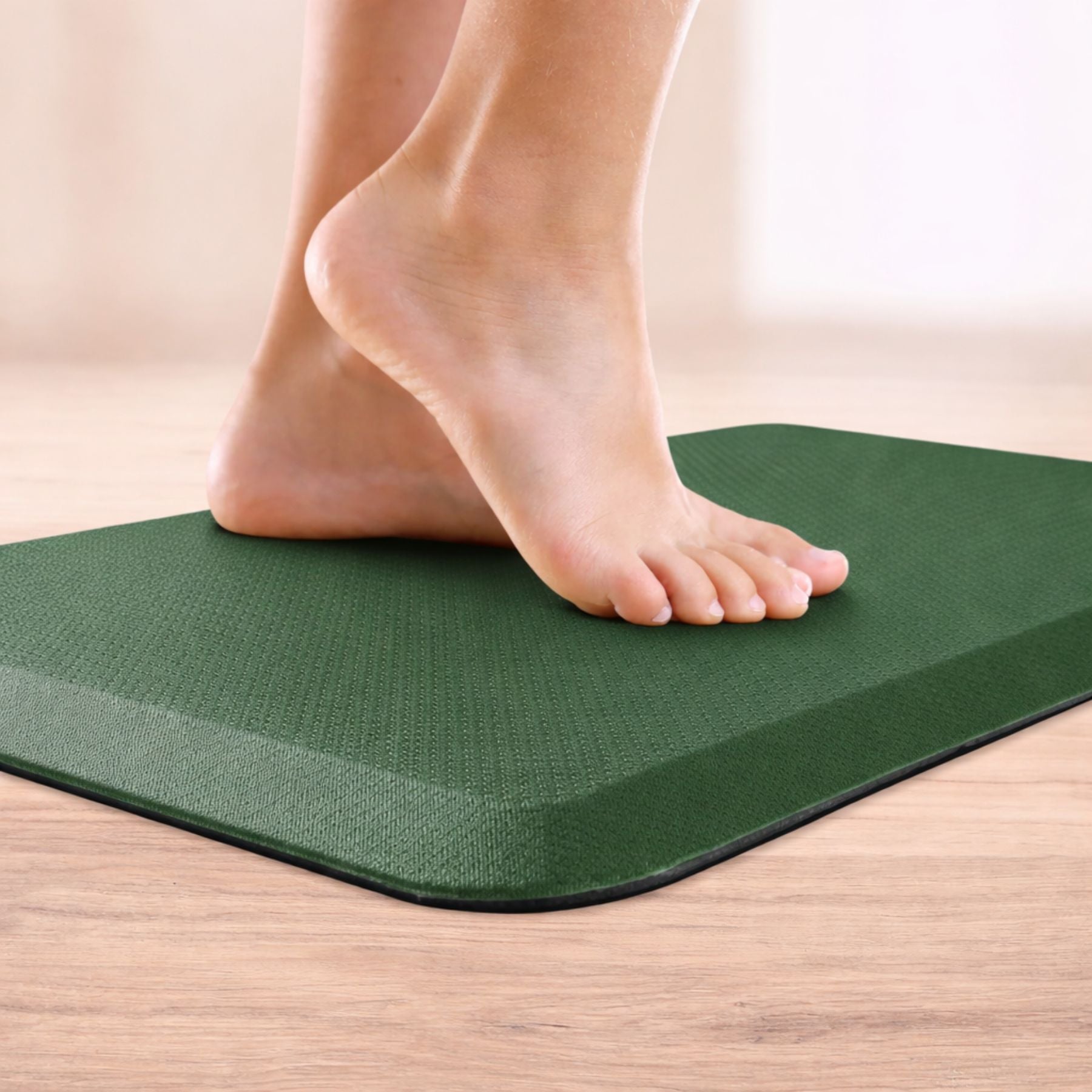 Anti Fatigue Kitchen Mats - Green by Zulay Kitchen