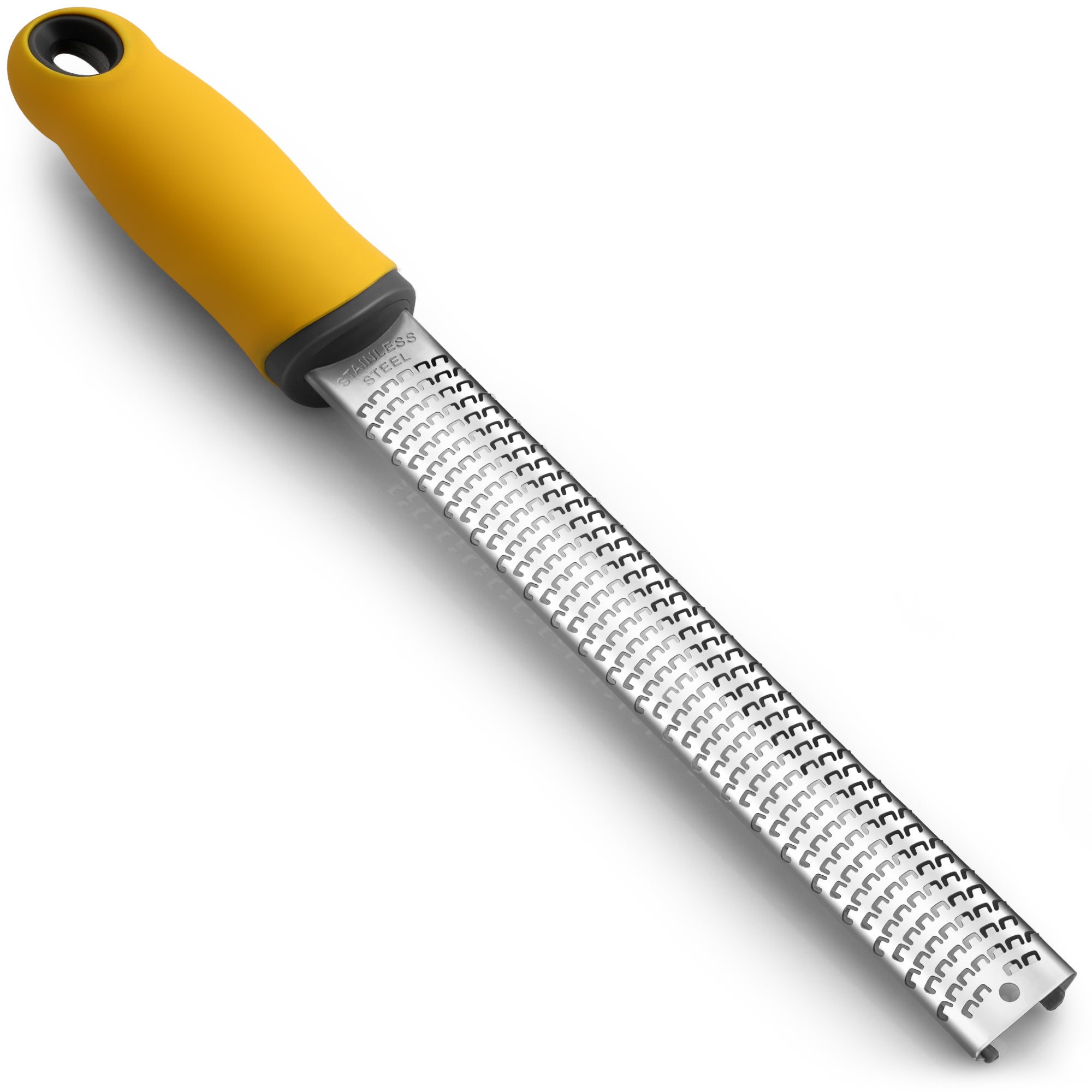 Zester Grater with Yellow Handle by Zulay Kitchen