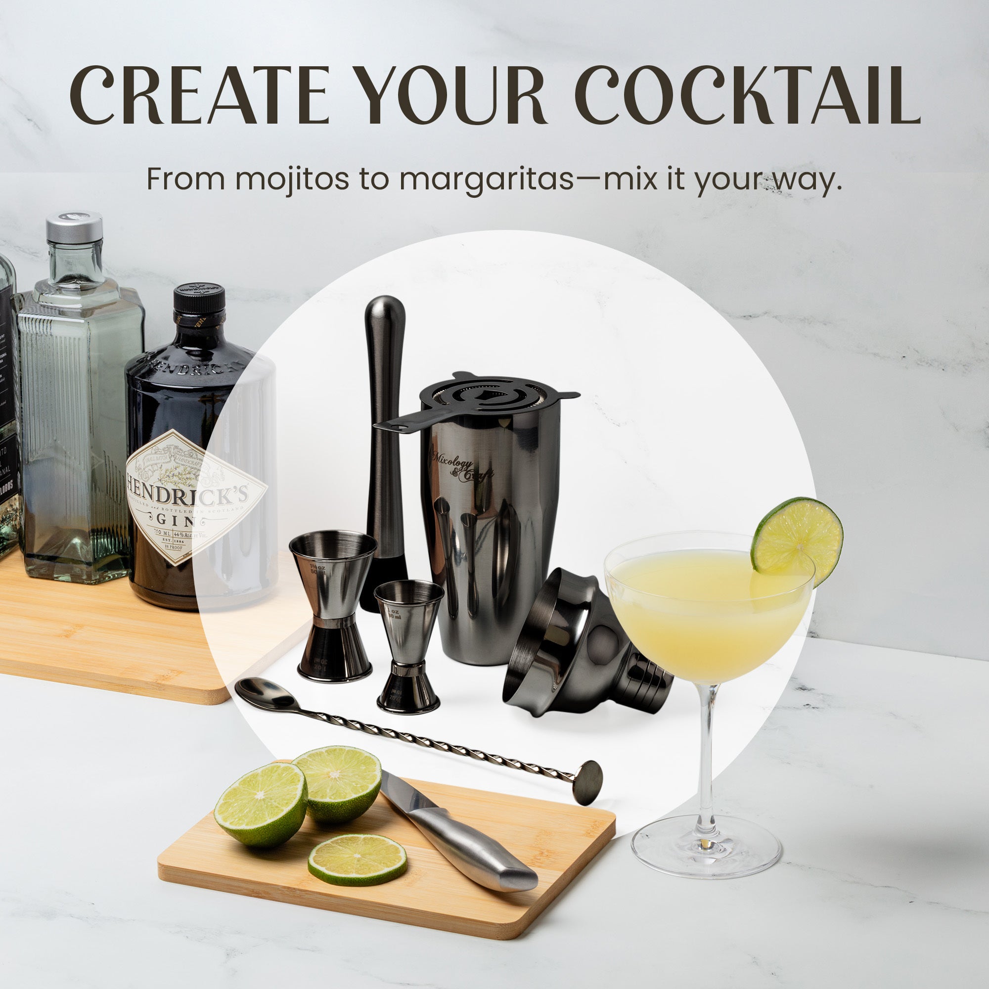 Home Bar Set To Create Your Cocktail Perfectly