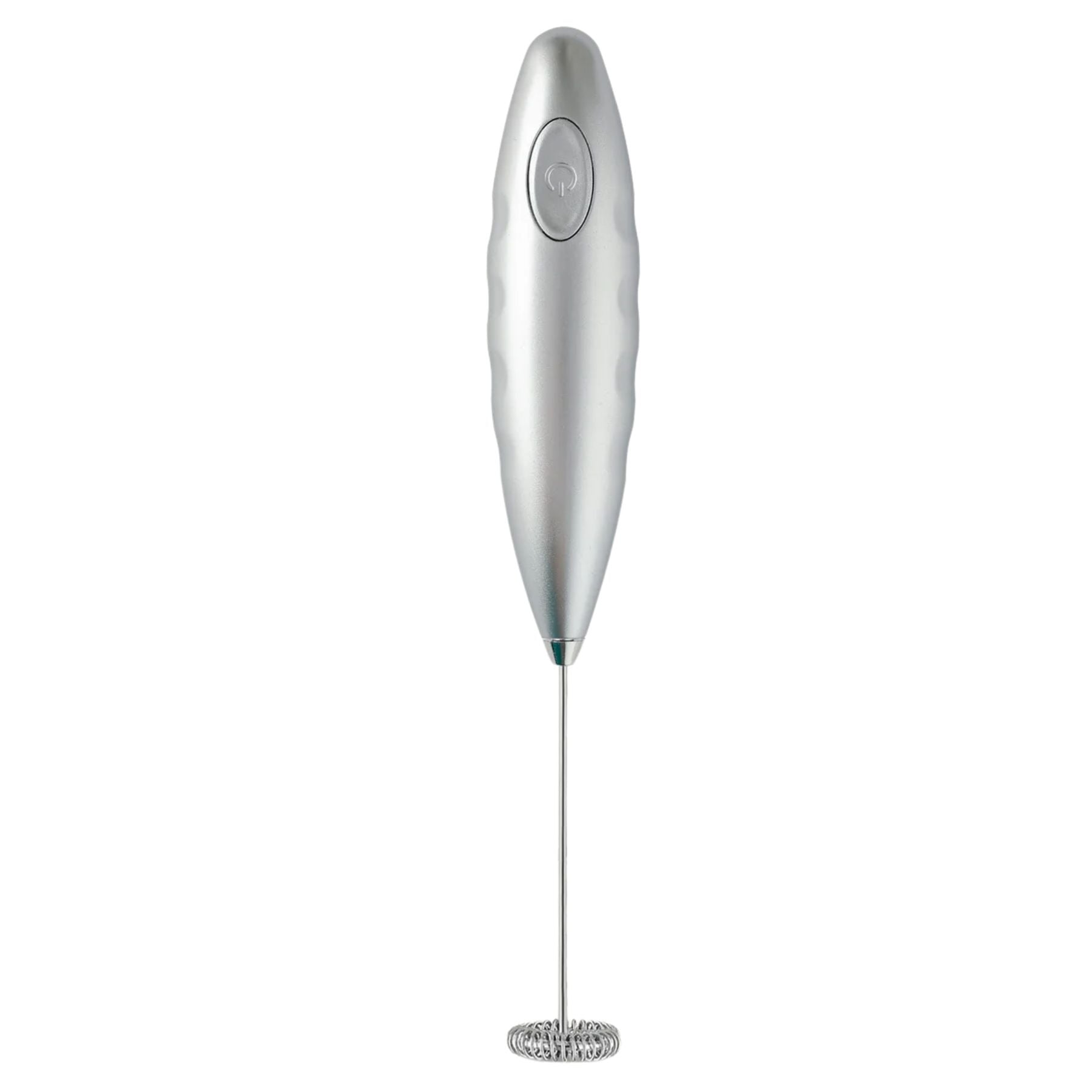 Double Grip Handheld Milk Frother - Silver by Zulay Kitchen
