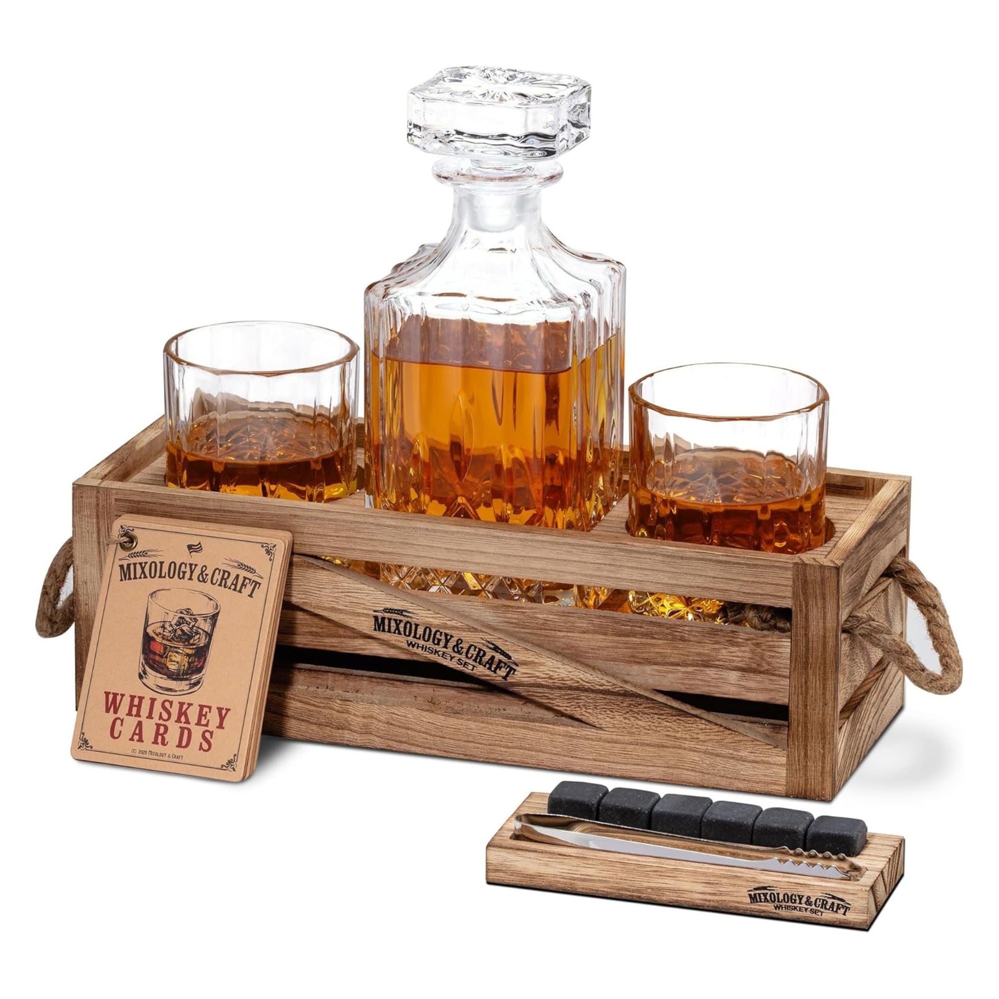 Whiskey Decanter Set | 13-Piece