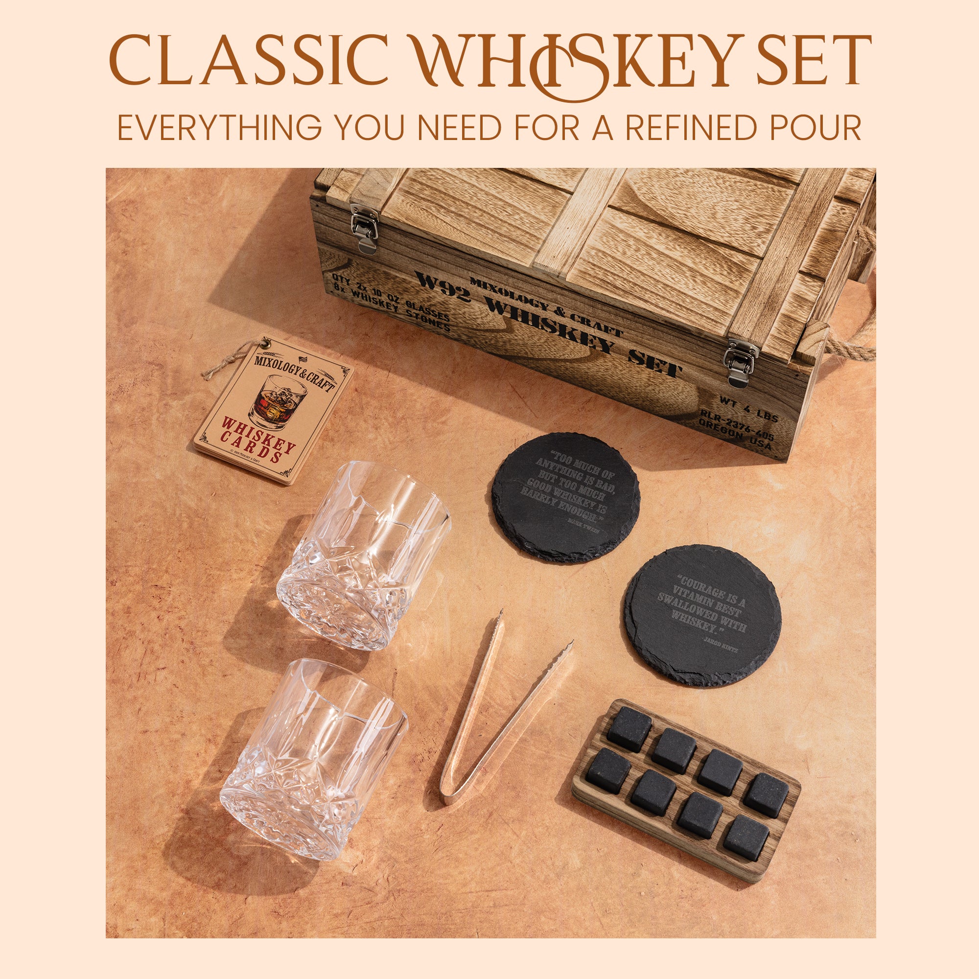 Refined Whiskey Set – Everything You Need